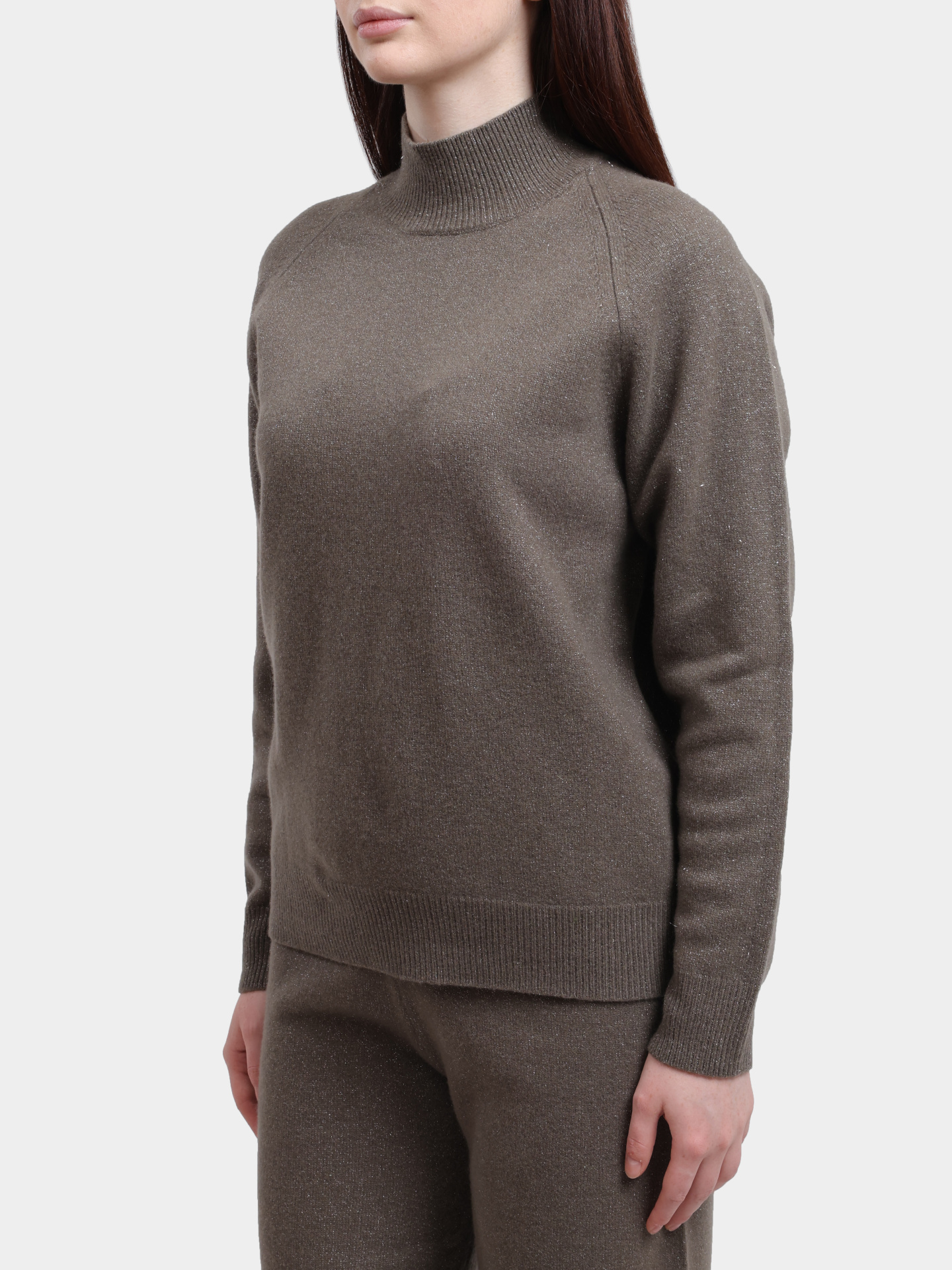 Свитер Peserico S99443F07Y 09160 39 шерстяной женский с люрексом — купить в интернет-магазине Verdistore