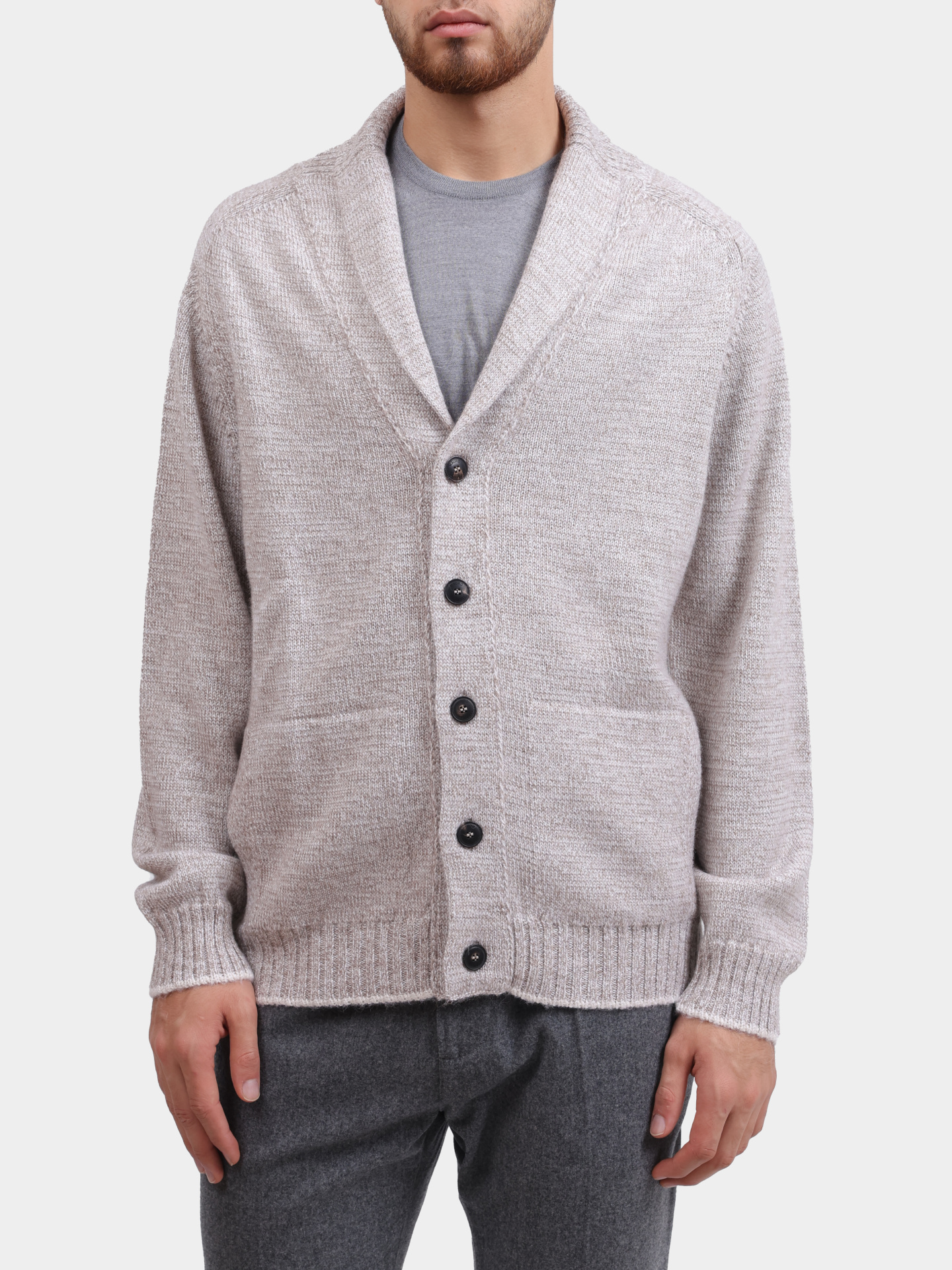 Кардиган Mauro Ottaviani D21304 D201 бежевый мужской — купить в интернет-магазине Verdistore
