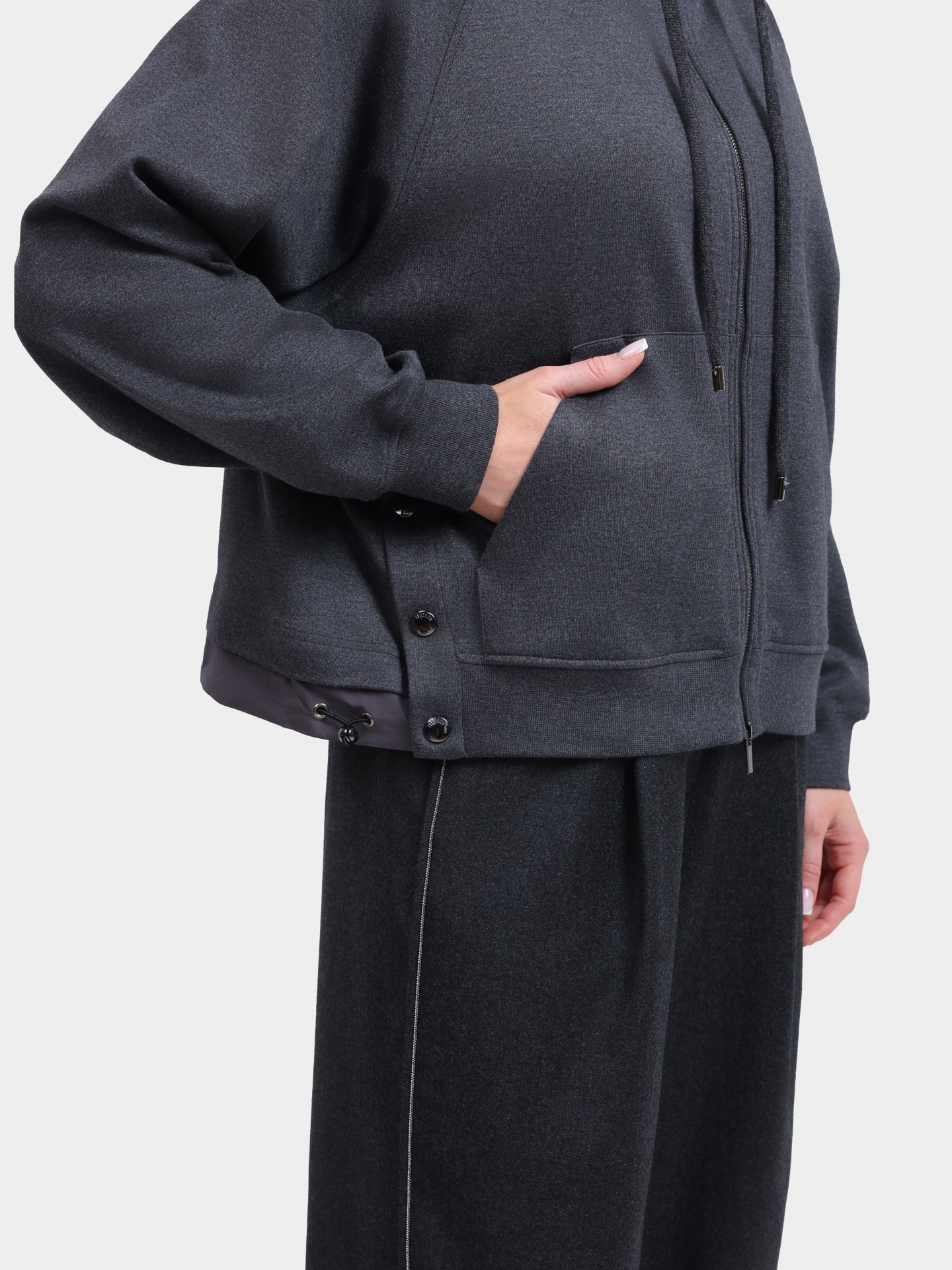 Мастерка Peserico S12058J0 6911A 73A серая женская — купить в интернет-магазине Verdistore