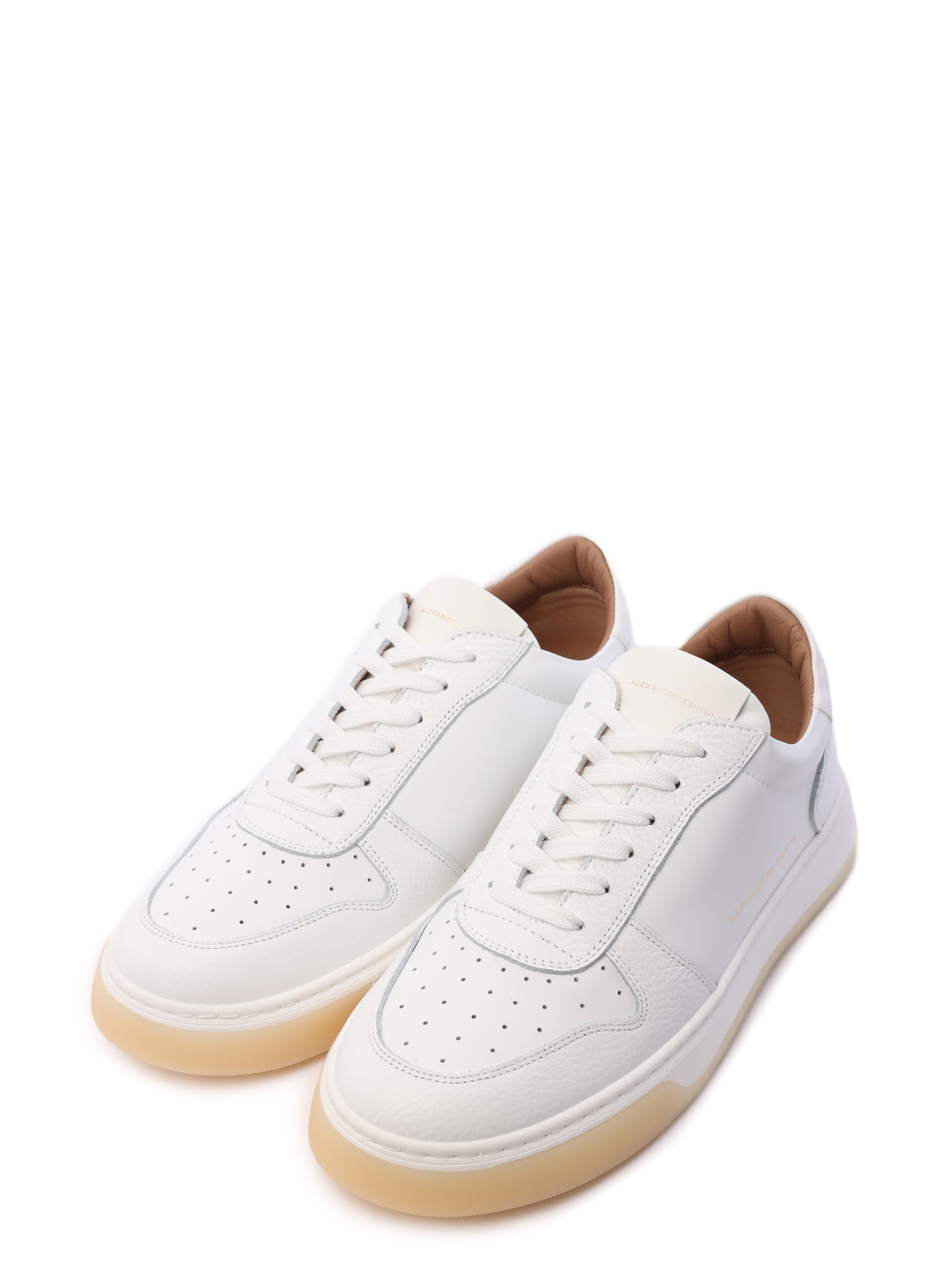 Кеды Alexander Smith AW T2U 91 TWT белые мужские с перфорацией — купить в интернет-магазине Verdistore