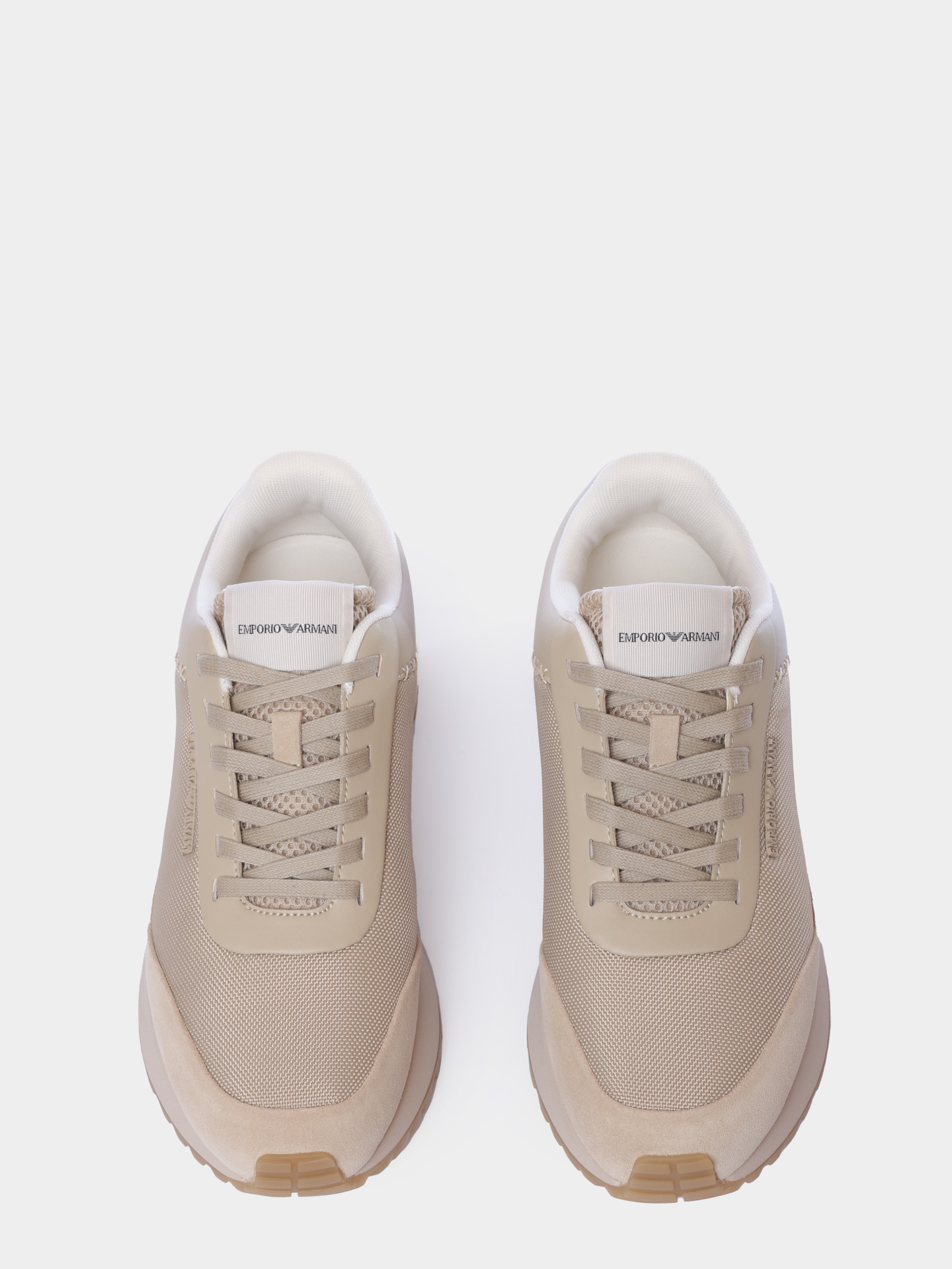 Кроссовки Emporio Armani EM004839 AF24321 M1359 комбинированные мужские — купить в интернет-магазине Verdistore