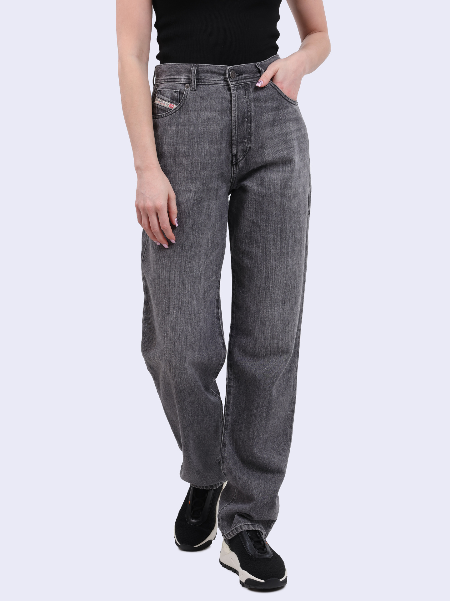 Джинсы Diesel A05346068EU02 серые женские — купить в интернет-магазине Verdistore