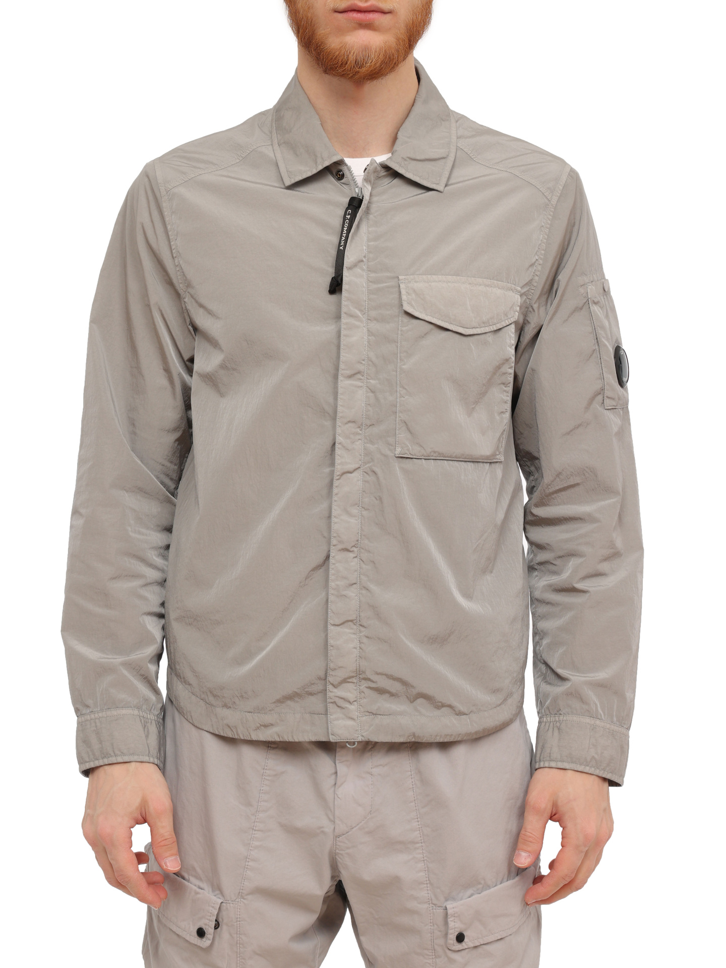 Куртка C.P. Company 16CMOS039A-005904G 913 светло-серая мужская — купить в интернет-магазине Verdistore