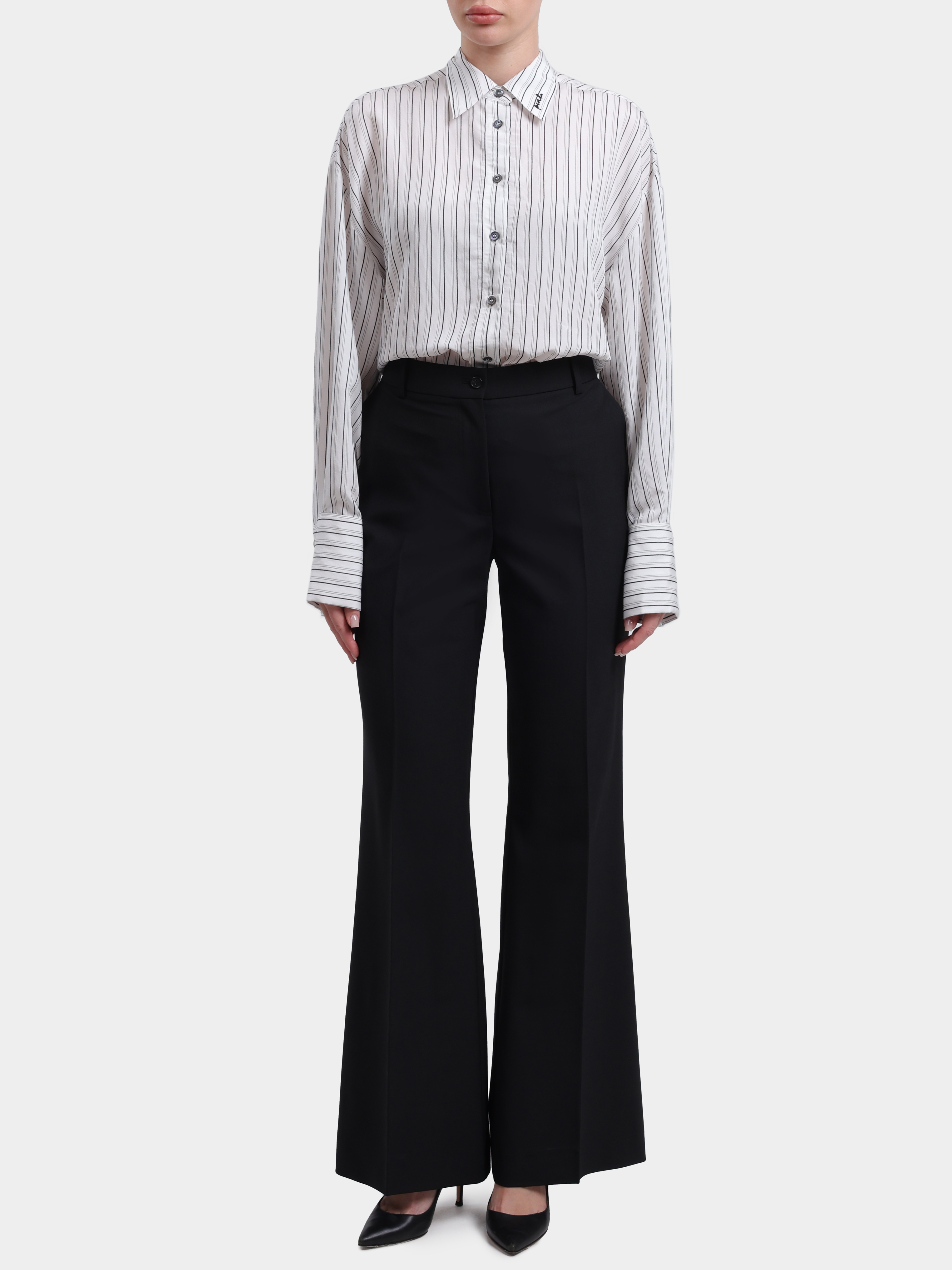 Брюки Pinko 107214 A3G3 Z99 черные женские  — купить в интернет-магазине Verdistore