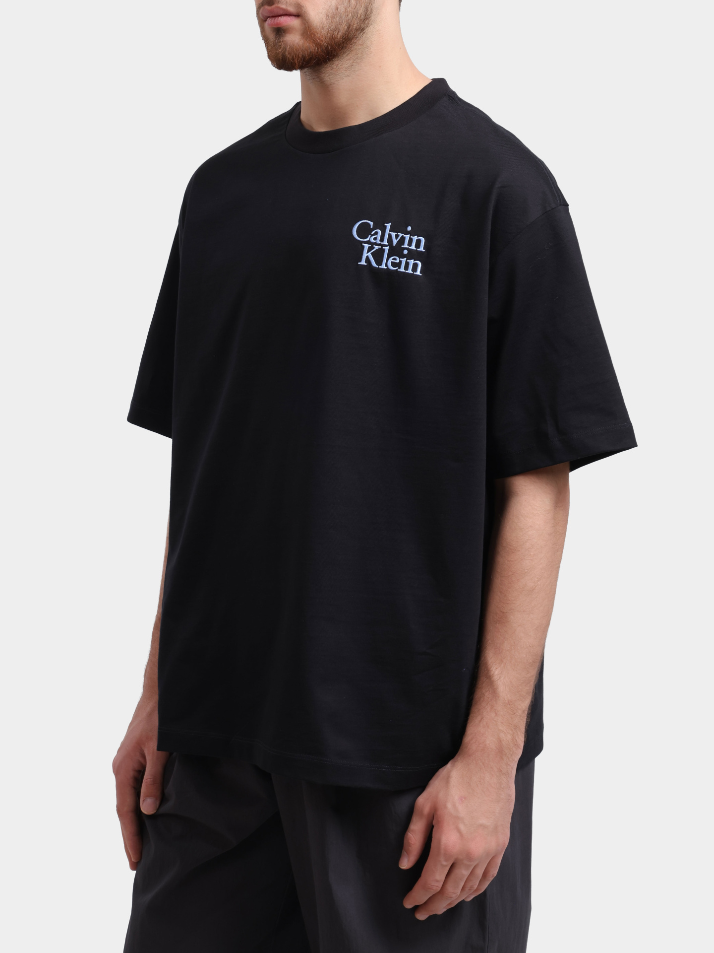 Футболка Calvin Klein Jeans LV04RC808G UB1 хлопковая мужская — купить в интернет-магазине Verdistore