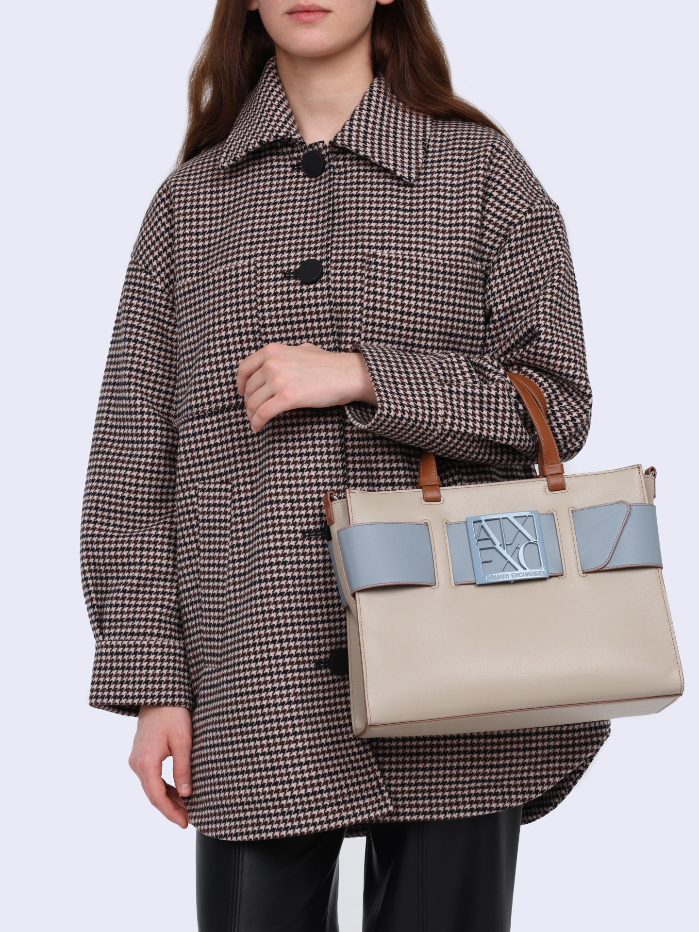 Сумка Armani Exchange 942689 0A874 15249 комбинированная женская — купить в интернет-магазине Verdistore