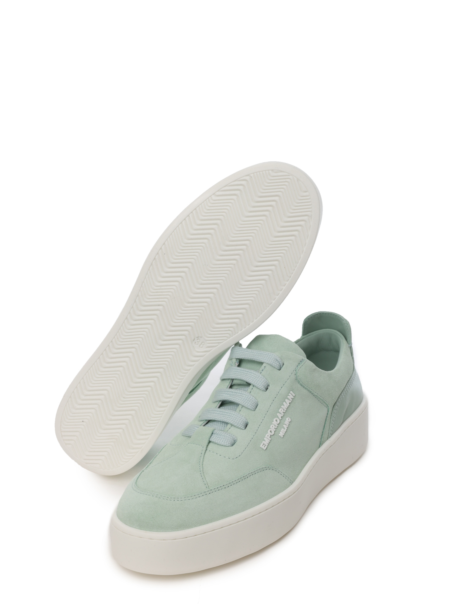 Кеды Emporio Armani X3X207 XR158 00723 замшевые женские — купить в интернет-магазине Verdistore