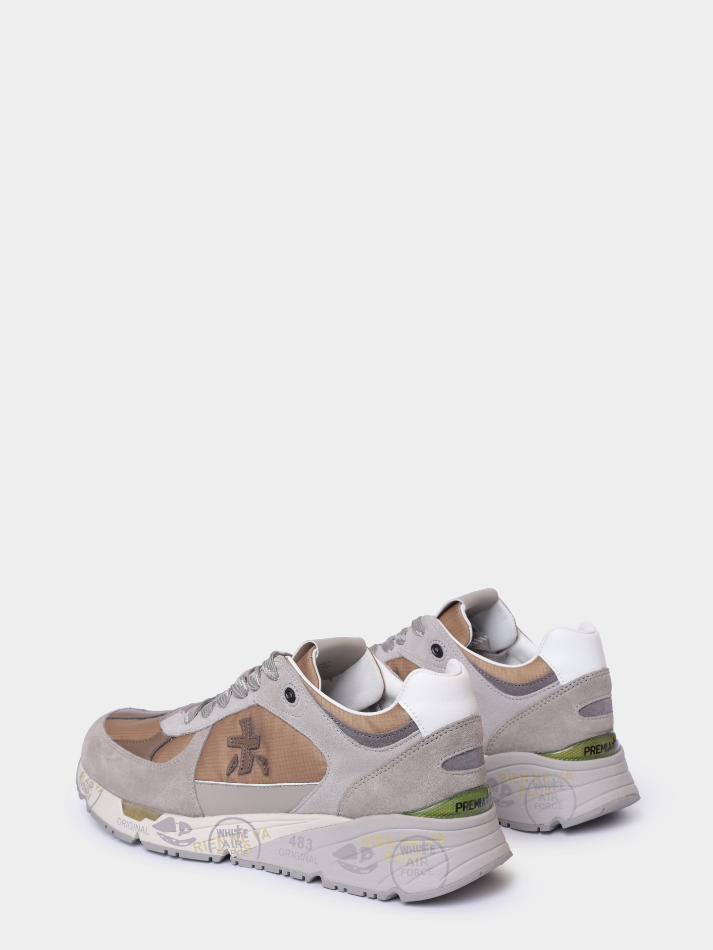 Кроссовки Premiata MASE VAR 7240 комбинированные мужские — купить в интернет-магазине Verdistore