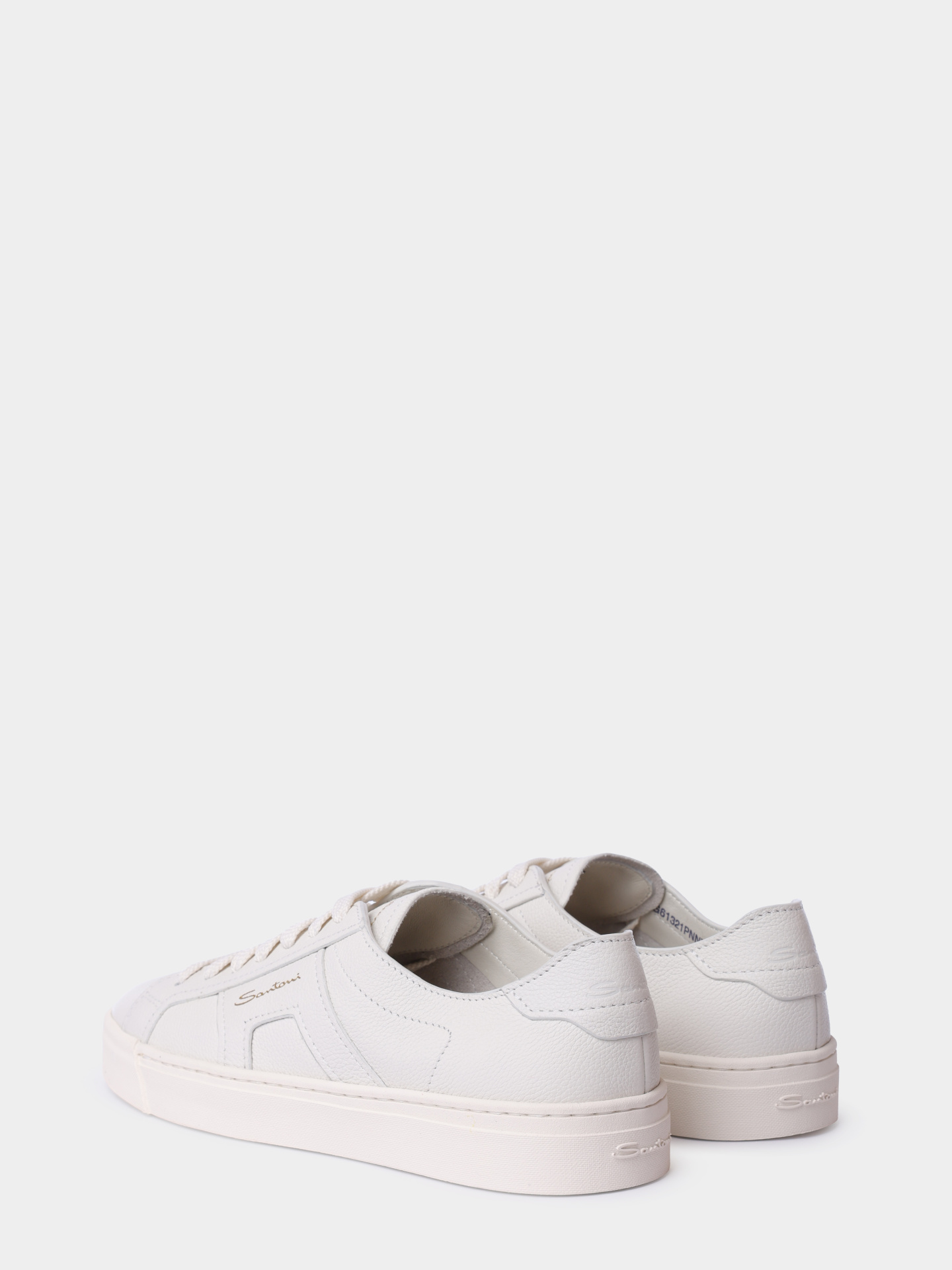 Кеды Santoni WBGG61321PNNTDYII48 кожаные женские — купить в интернет-магазине Verdistore