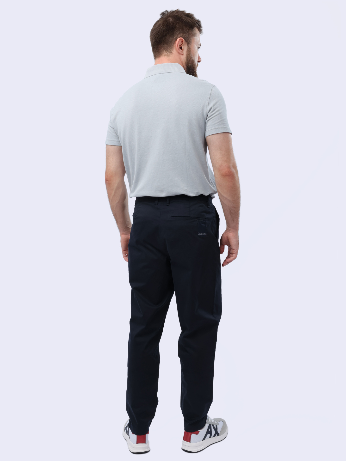 Брюки Armani Exchange 3DZP07 ZN3TZ 15DK темно-синие мужские — купить в интернет-магазине Verdistore