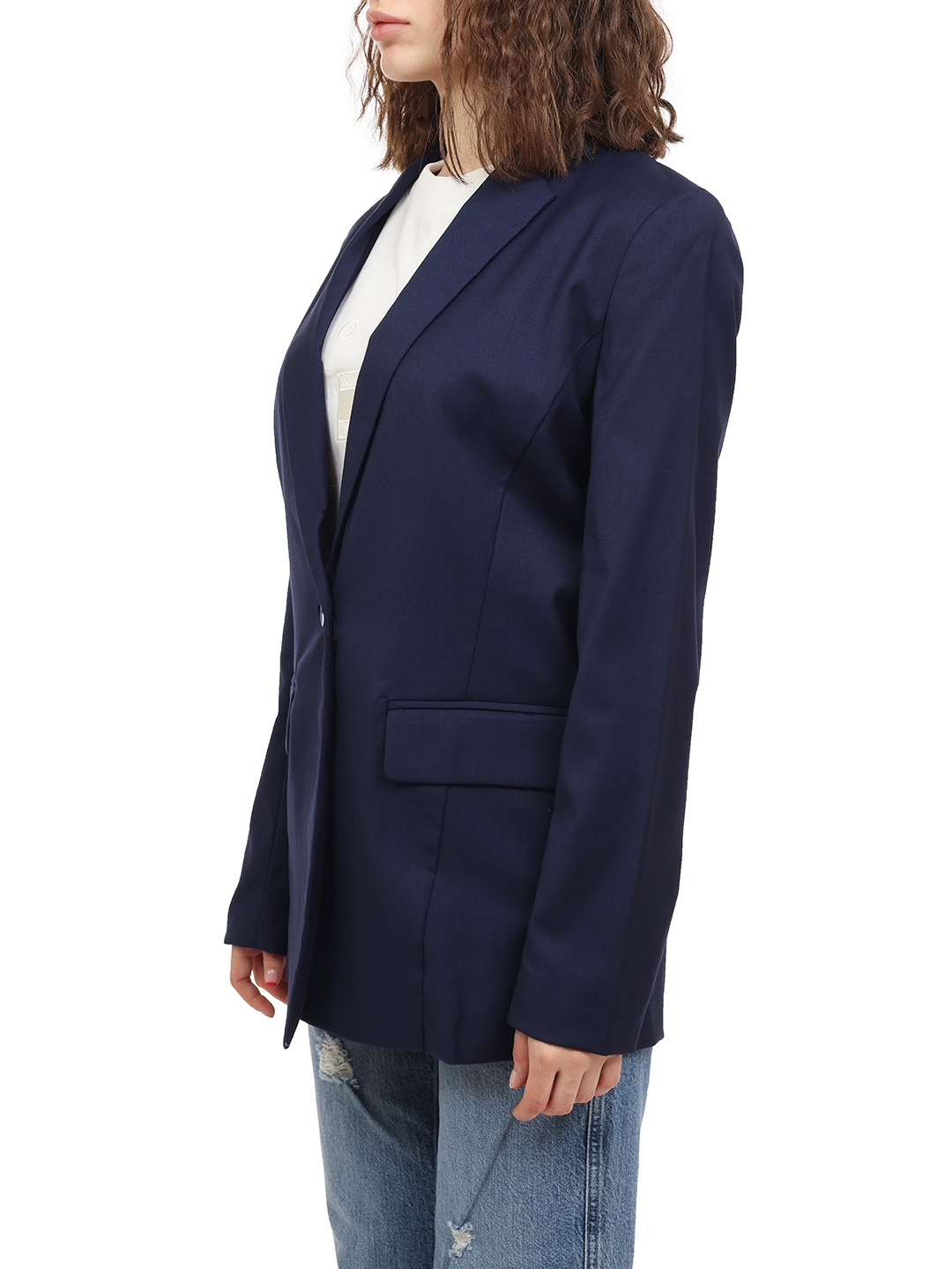 Жакет Armani Exchange 3GYG16 однобортный женский на пуговице — купить в интернет-магазине Verdistore