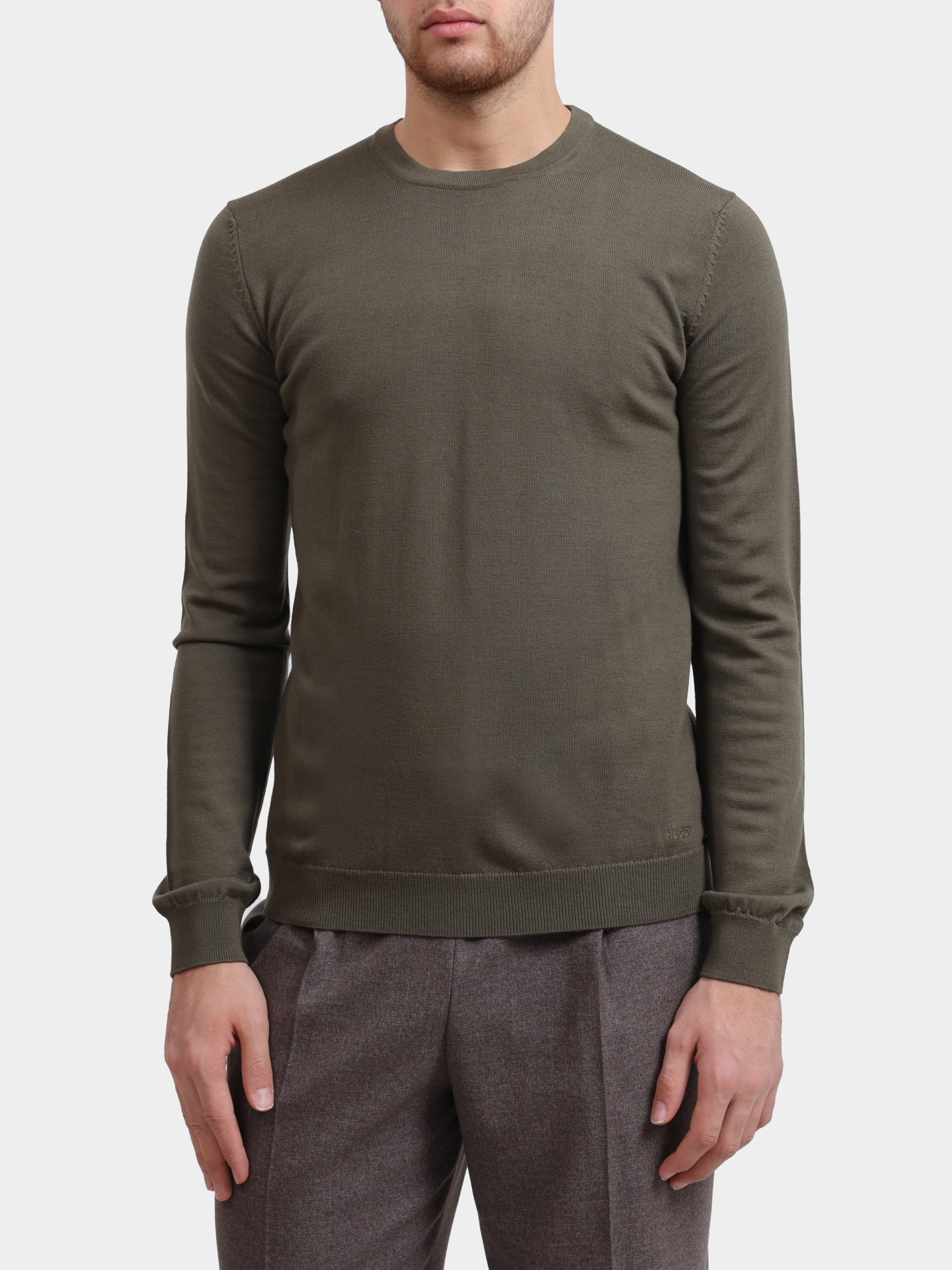 Свитер Hugo San Cedric-M1 10244128 мужской фактурной вязки — купить в интернет-магазине Verdistore