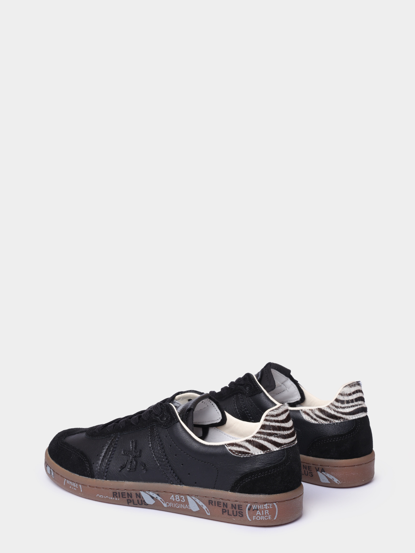 Кеды Premiata BONNIE_D VAR 7694 черные женские — купить в интернет-магазине Verdistore