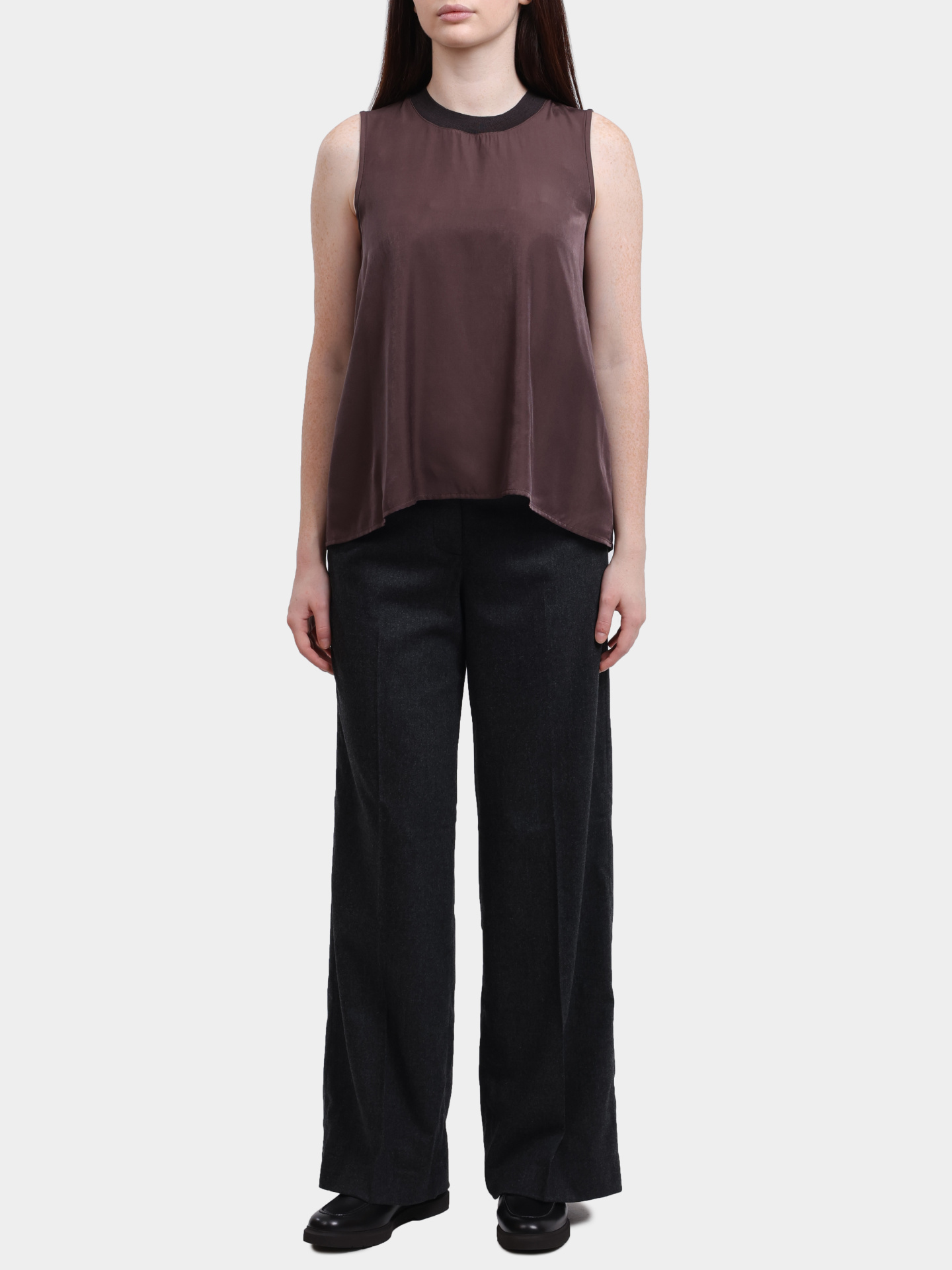 Топ Peserico S08451 6644D 51D коричневый женский — купить в интернет-магазине Verdistore