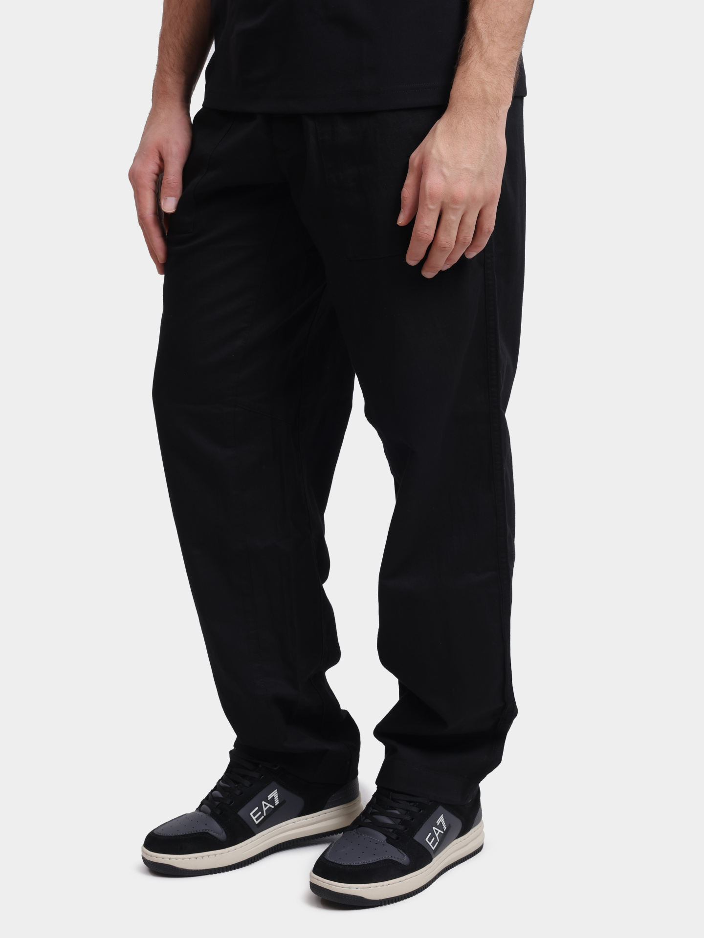 Брюки Calvin Klein Jeans J30J327288 BEH черные мужские — купить в интернет-магазине Verdistore