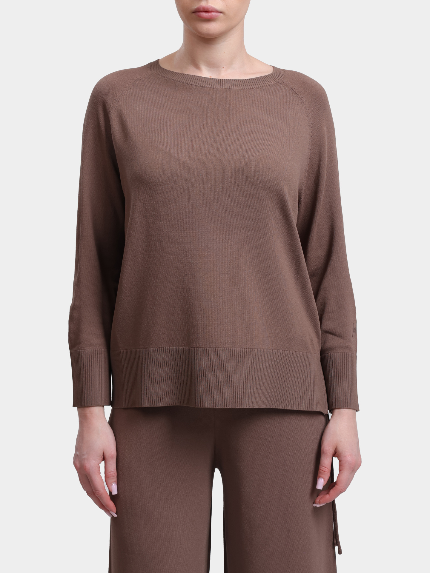 Джемпер MARELLA MLMEDILE 001 коричневый женский — купить в интернет-магазине Verdistore