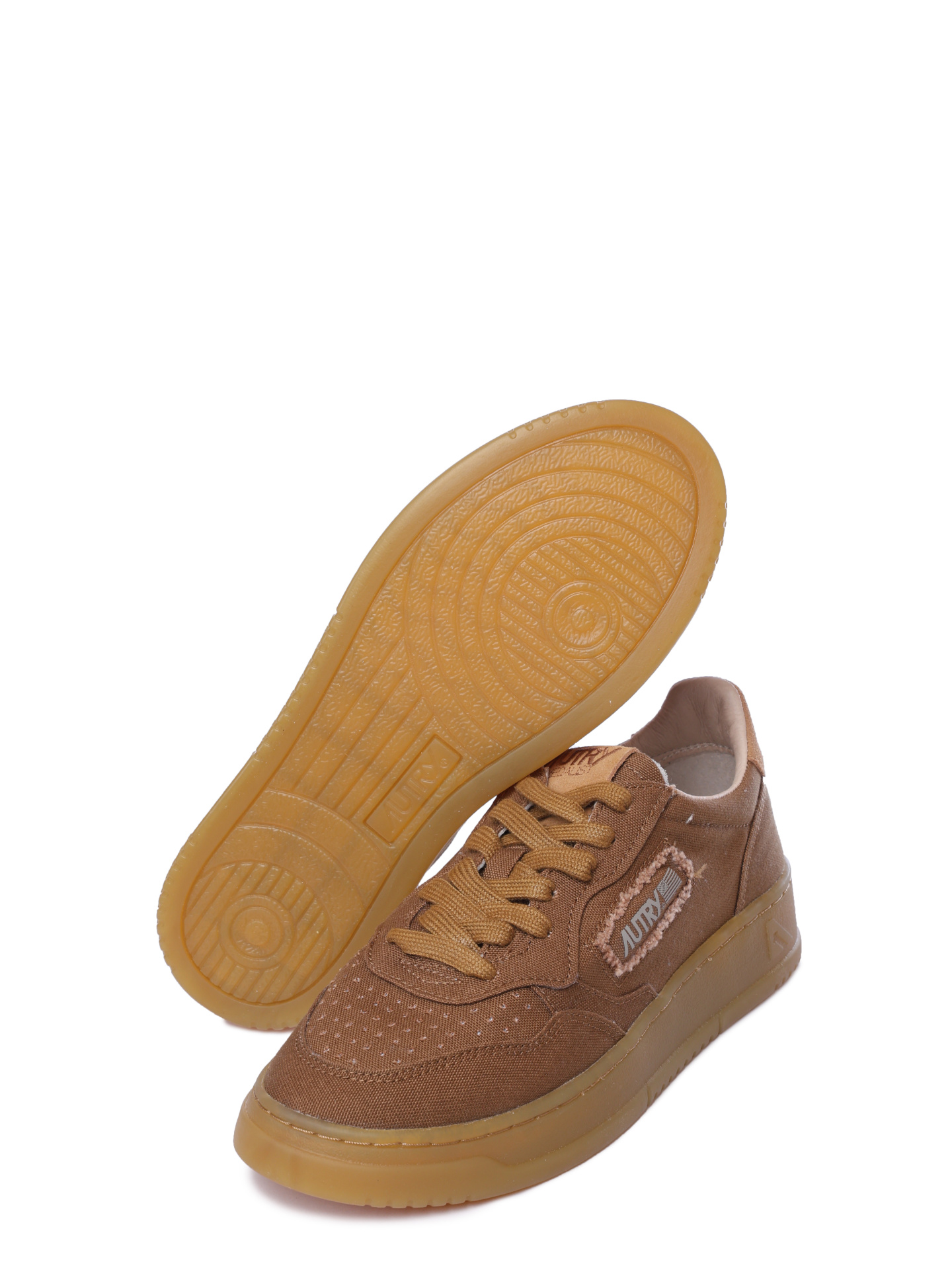 Кеды Autry AULW - CA02 коричневые женские из текстиля — купить в интернет-магазине Verdistore