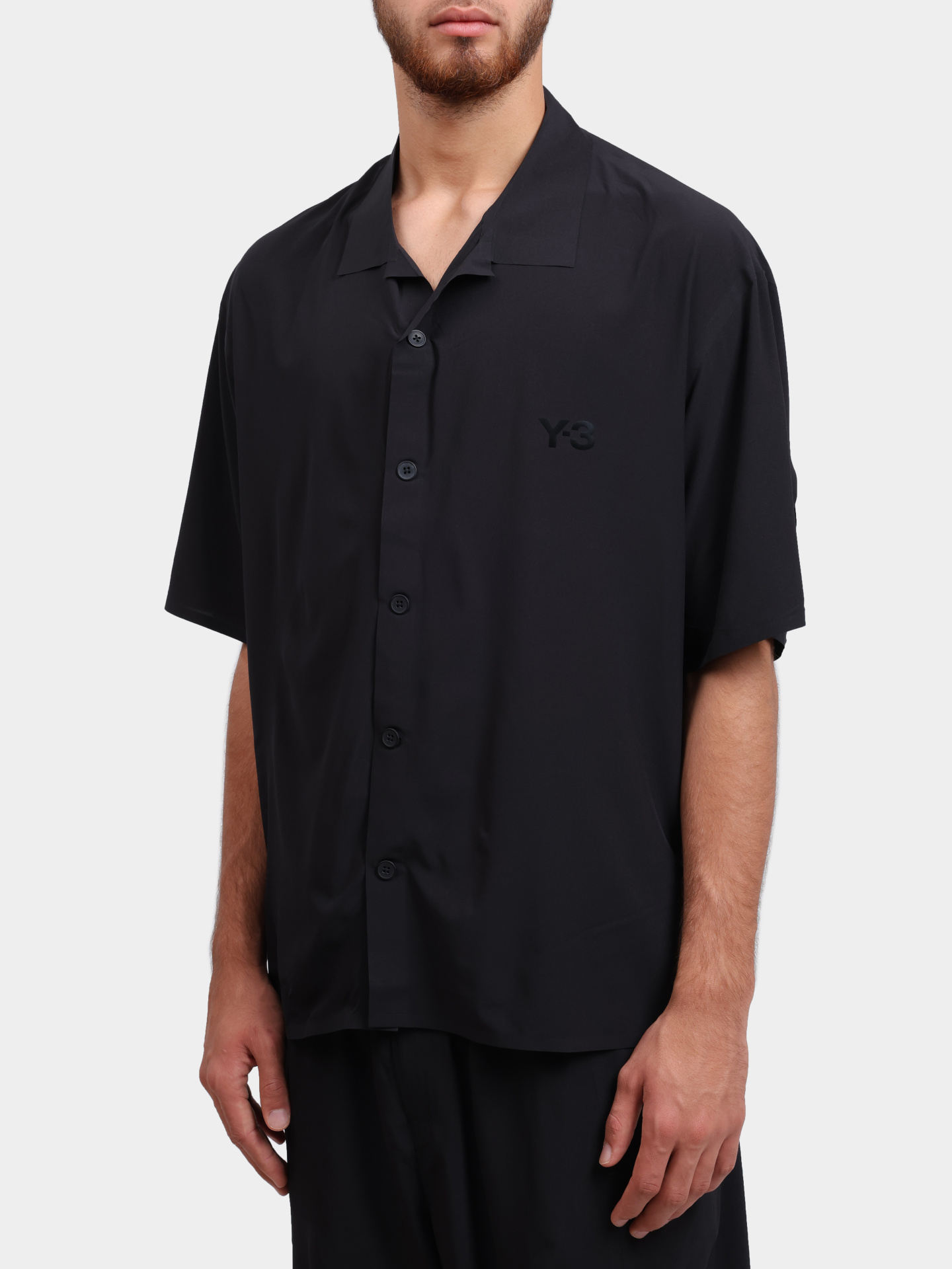 Рубашка Y-3 JD1457 черная мужская — купить в интернет-магазине Verdistore