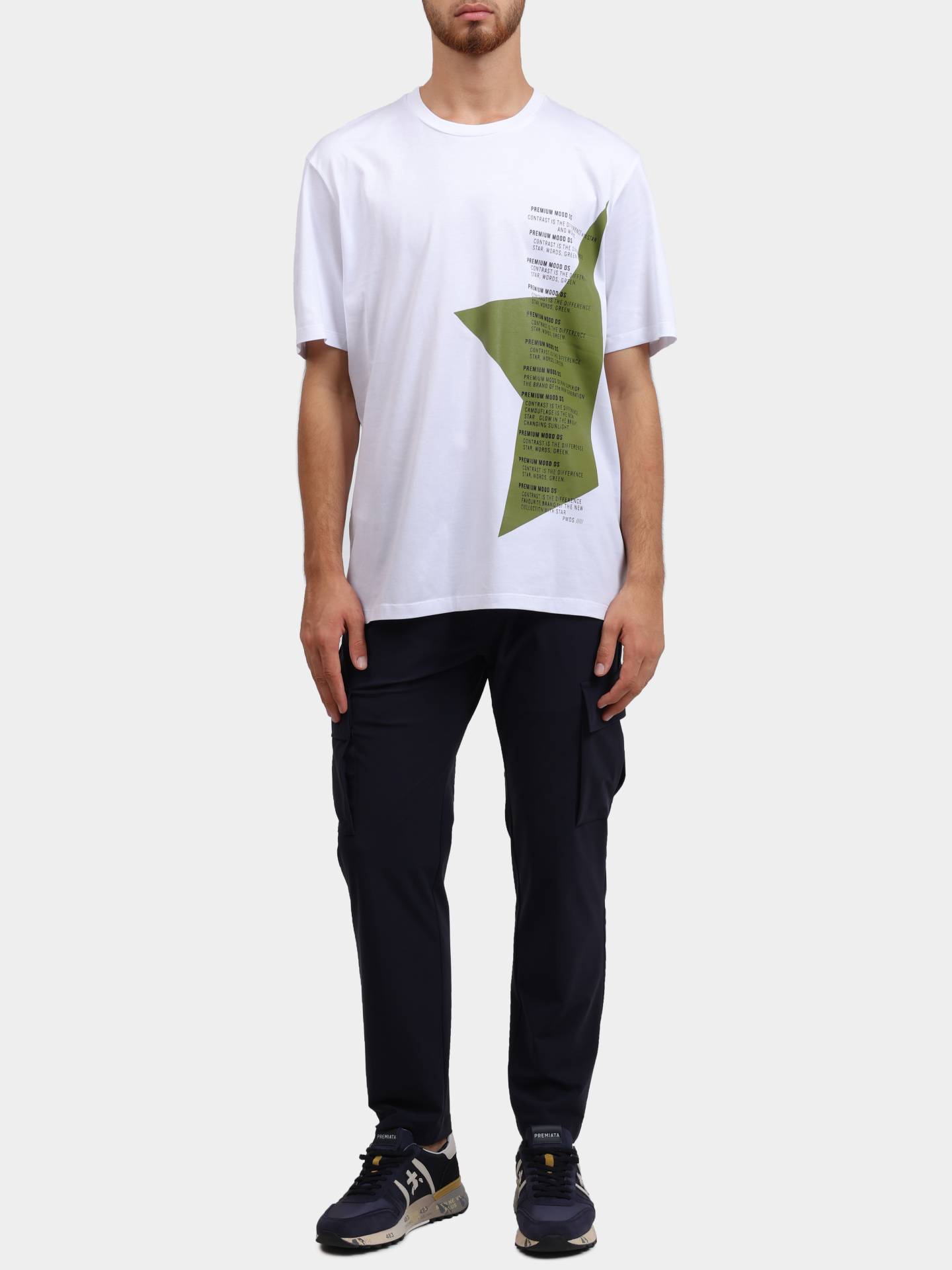 Футболка PMDS TS257 STAR 0010/05 хлопковая мужская — купить в интернет-магазине Verdistore