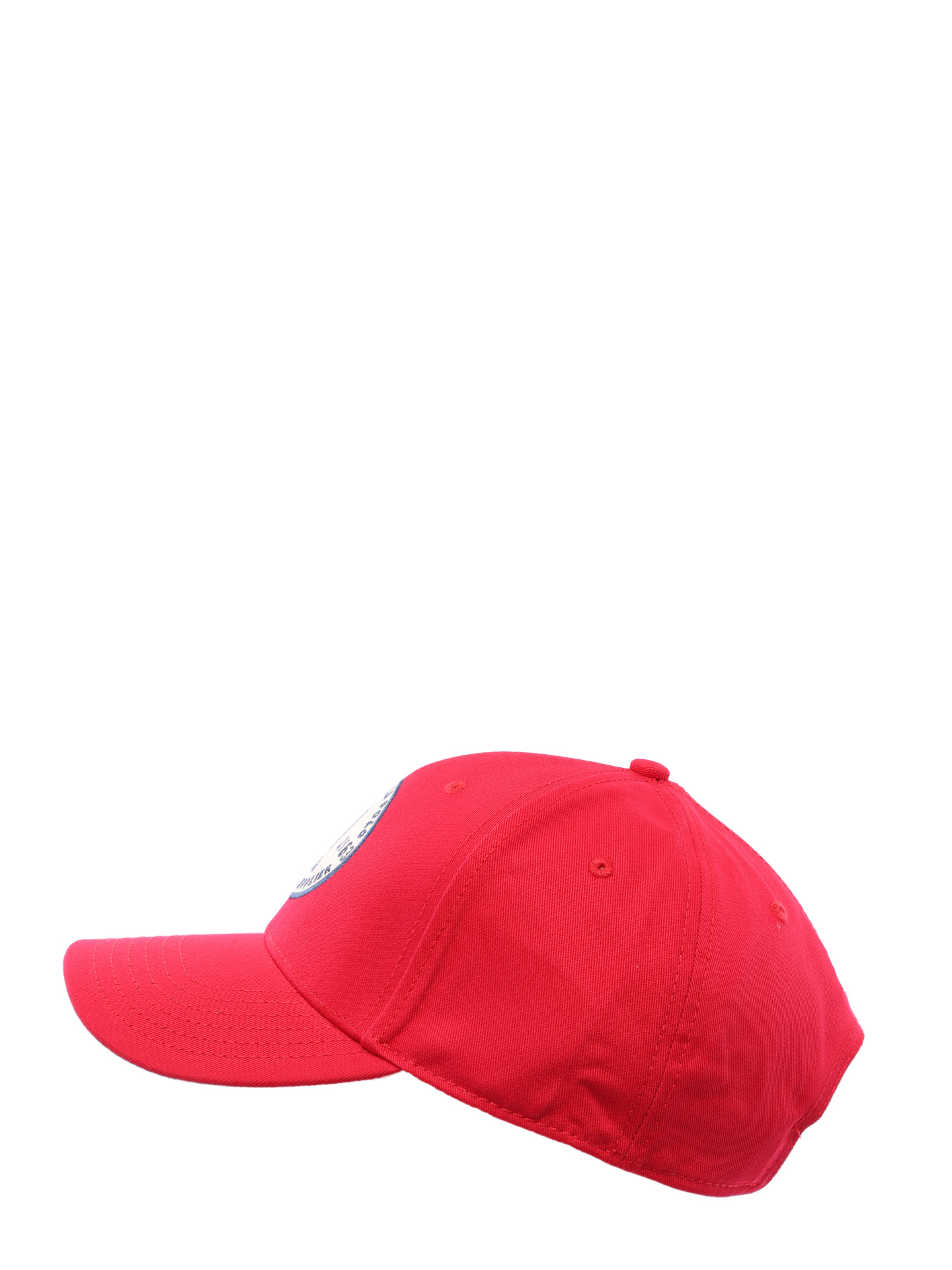 Бейсболка красная с крупным логотипом — купить в интернет-магазине Verdistore