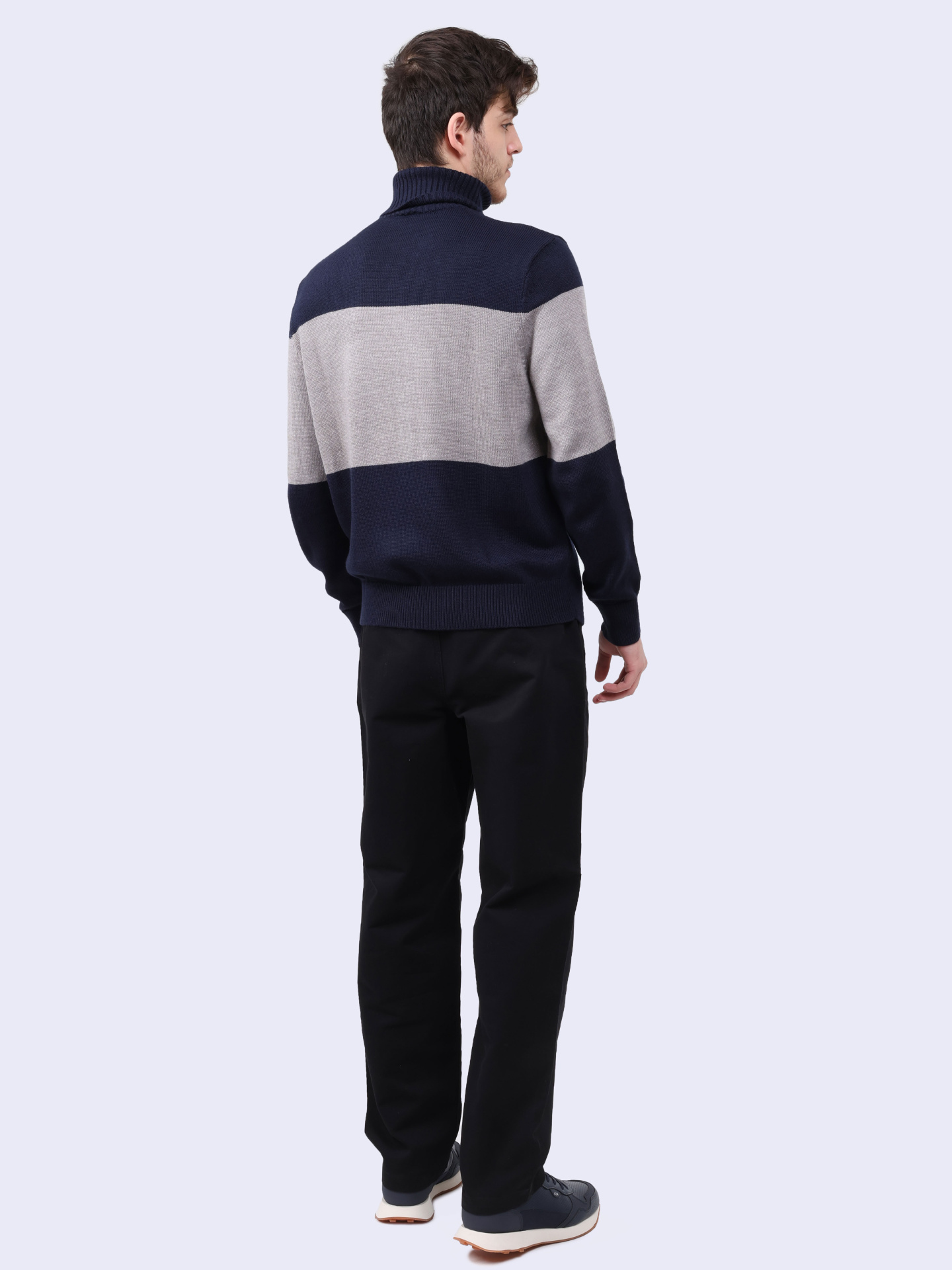 Свитер Armani Exchange 6DZM2E ZM1LZ 25FV комбинированный мужской — купить в интернет-магазине Verdistore