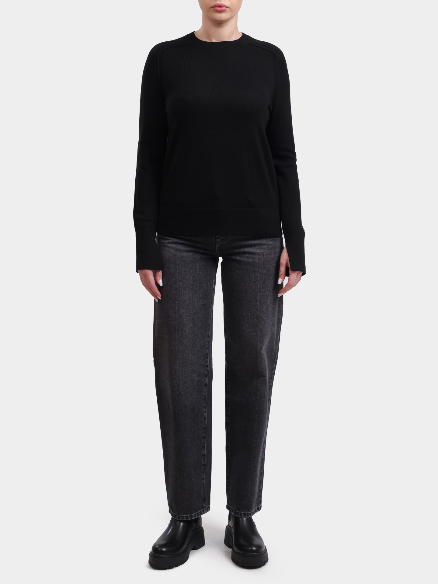 Свитер Calvin Klein K20K207575 BEH шерстяной женский — купить в интернет-магазине Verdistore