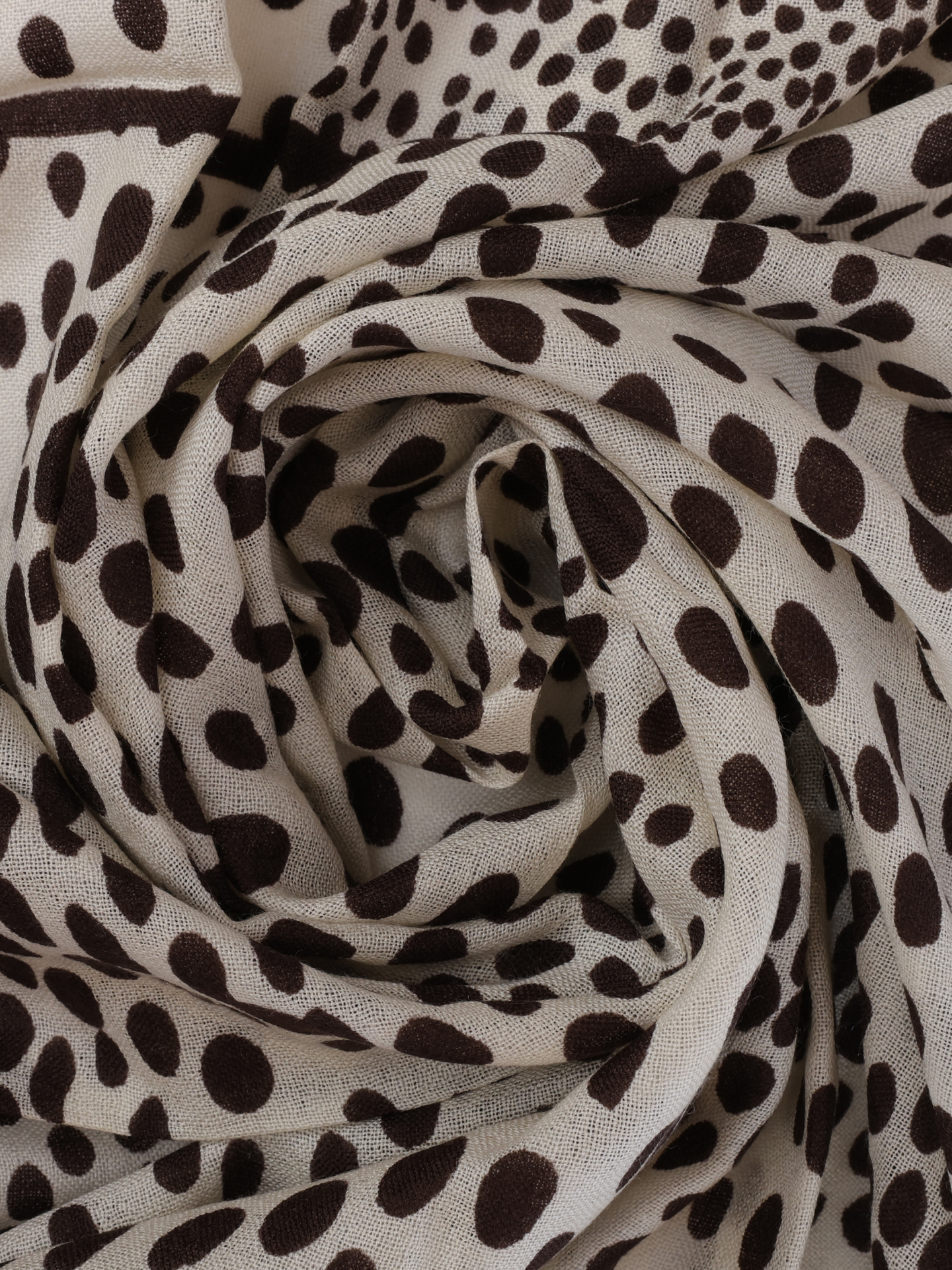 Платок Marella MLAERBA 002 женский с принтом в горох — купить в интернет-магазине Verdistore