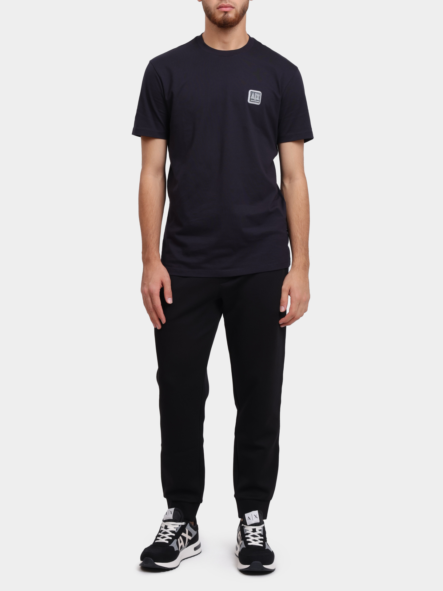 Футболка Armani Exchange XM000546 AF10361 UB101 хлопковая мужская — купить в интернет-магазине Verdistore