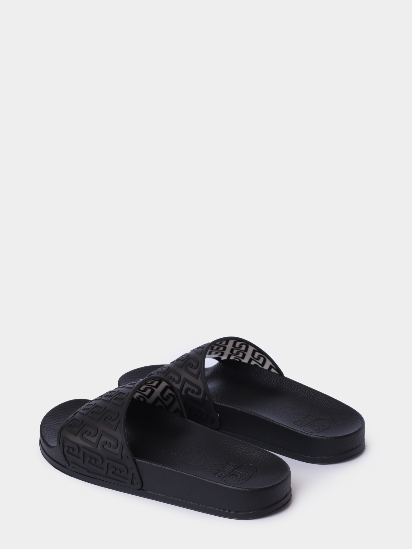 Шлепанцы Liu-Jo KOS 21 BA6075EX34522222 черные женские — купить в интернет-магазине Verdistore