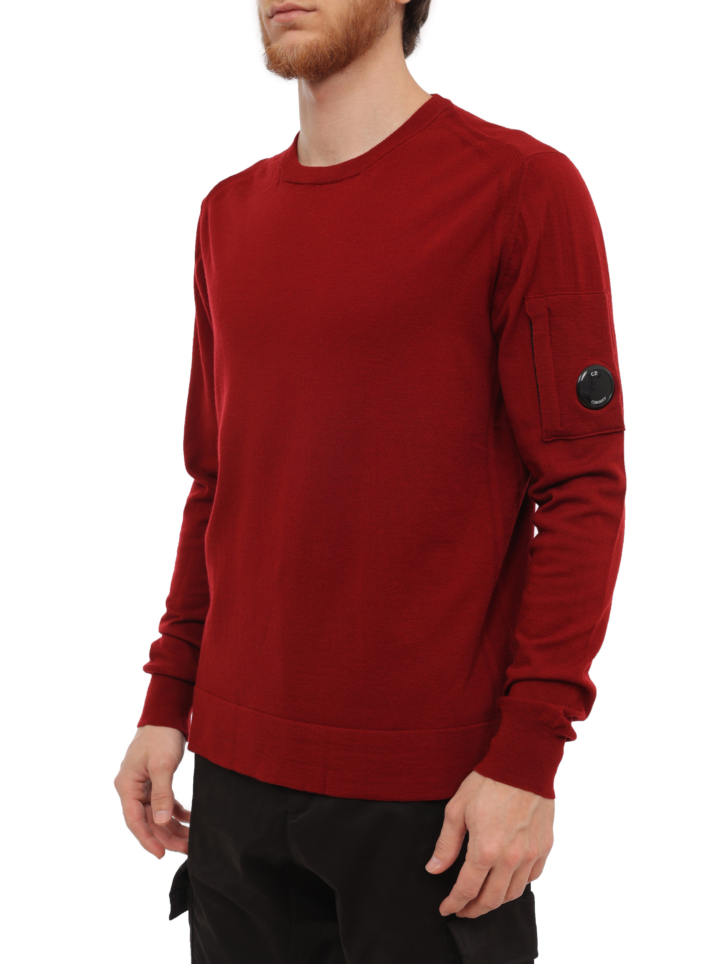 Свитер C.P. Company 15CMKN072A-005528A 560 бордовый мужской — купить в интернет-магазине Verdistore