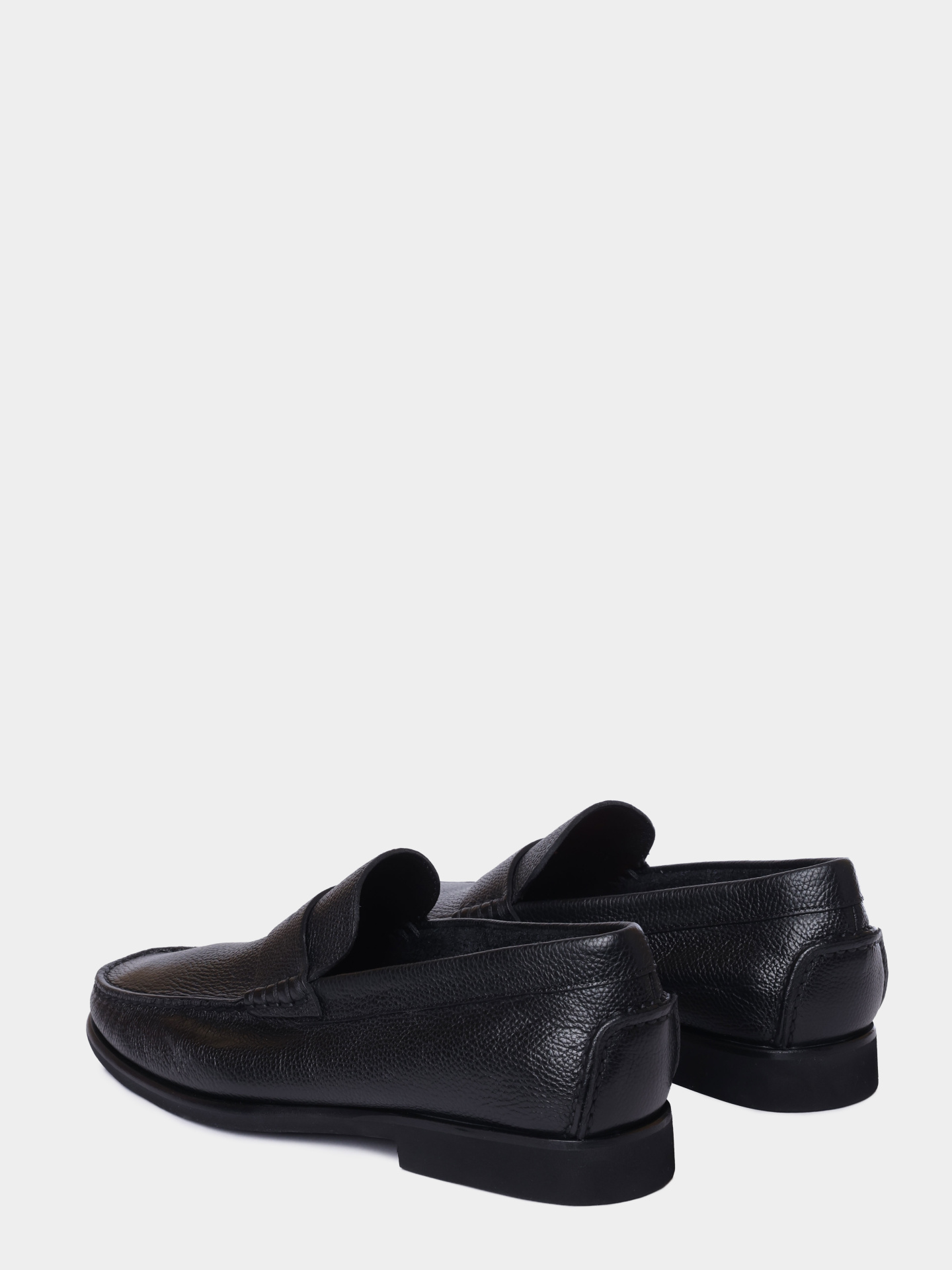 Лоферы Santoni MCPG02681LI1SSDSN01 кожаные мужские — купить в интернет-магазине Verdistore