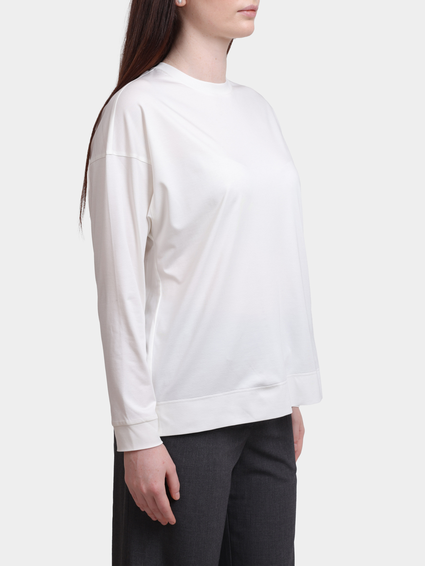 Лонгслив Re Vera 56W-27-2161 белый женский — купить в интернет-магазине Verdistore