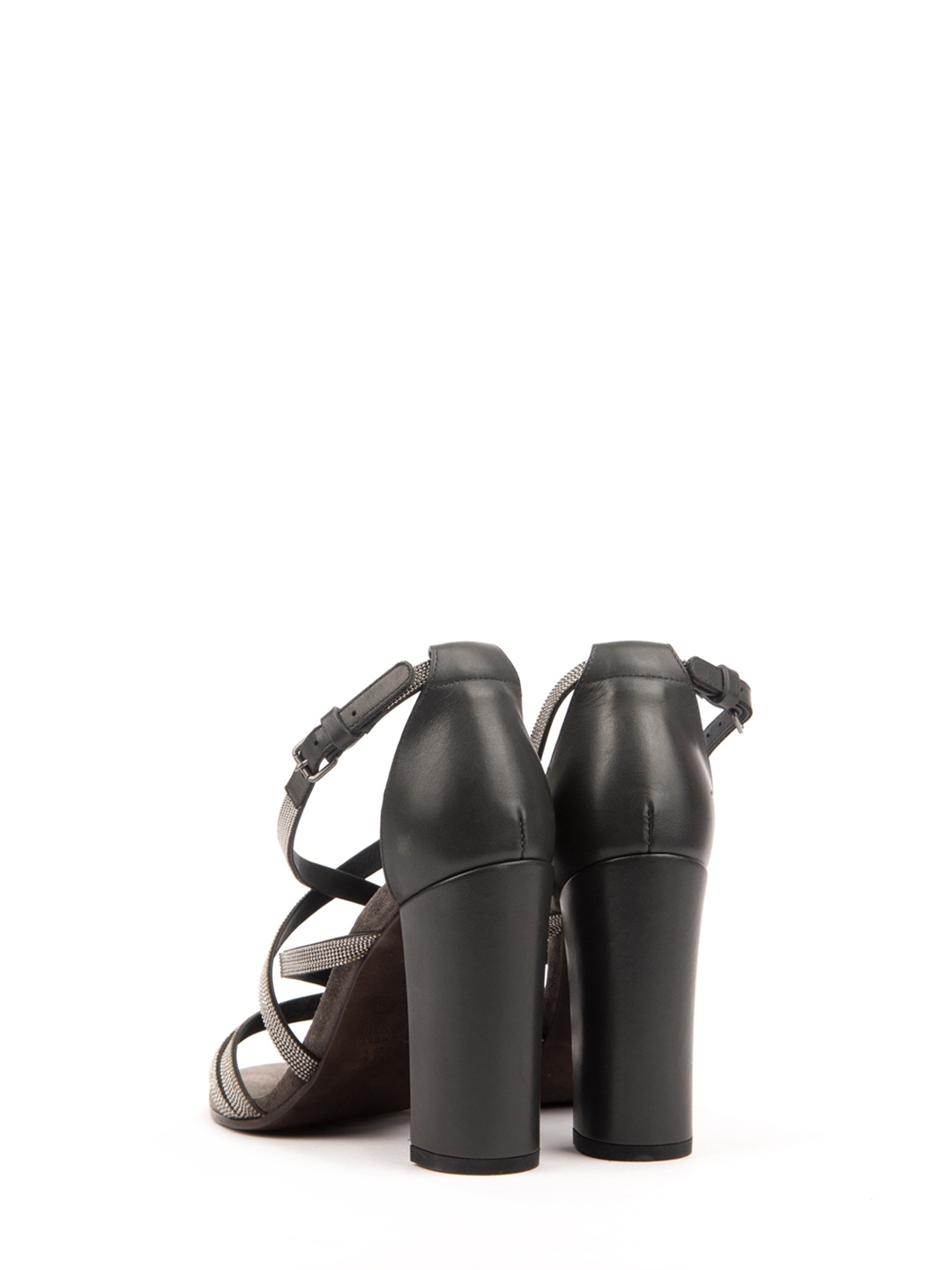 Босоножки Brunello Cucinelli MZDBSC698 кожаные женские — купить в интернет-магазине Verdistore