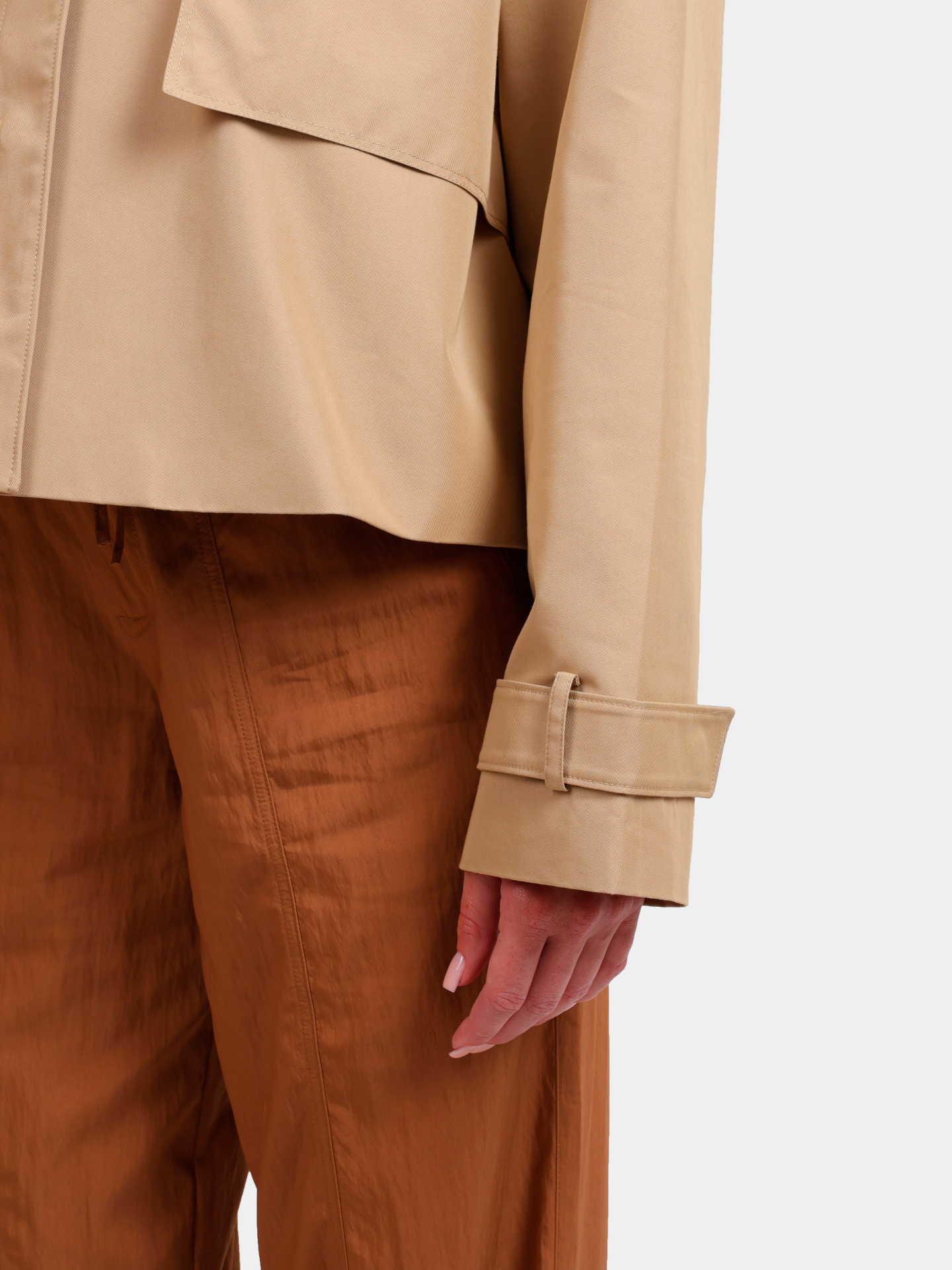 Куртка Calvin Klein K20K208379 PFN бежевая женская — купить в интернет-магазине Verdistore