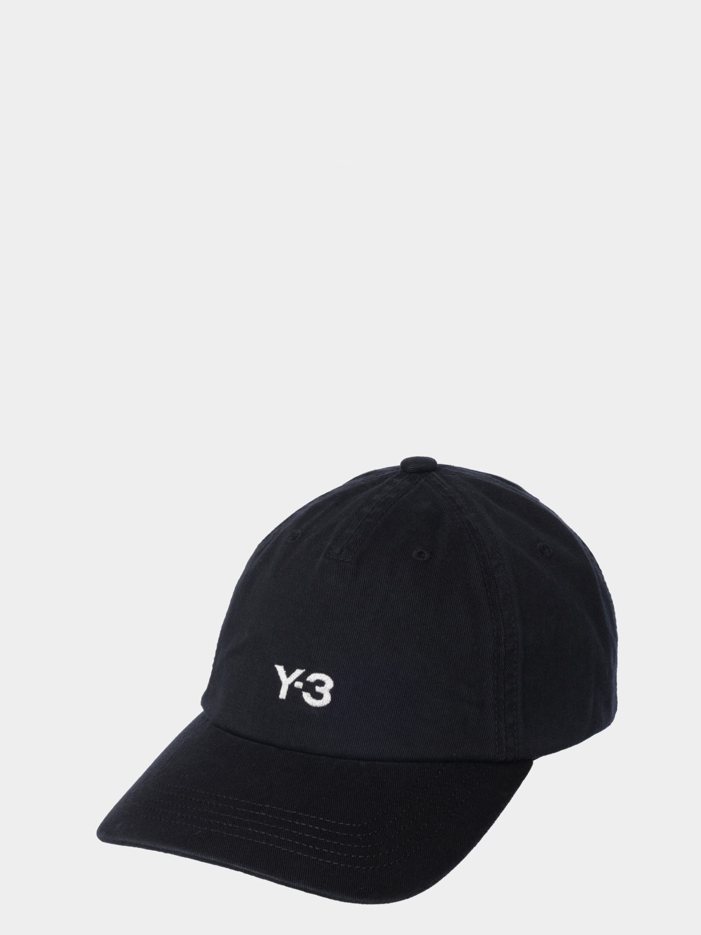 Бейсболка Y3 IN2391 BLACK черная мужская с маленьким вышитым логотипом — купить в интернет-магазине Verdistore