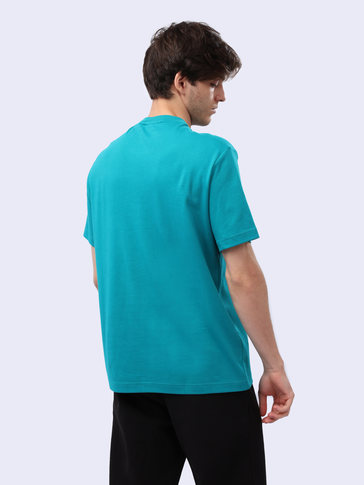 Футболка Calvin Klein K10K112504 LEI бирюзовая мужская — купить в интернет-магазине Verdistore