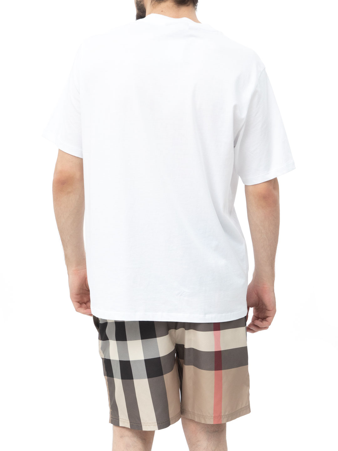 Шорты Burberry 8017294 бежевые мужские в клетку — купить в интернет-магазине Verdistore