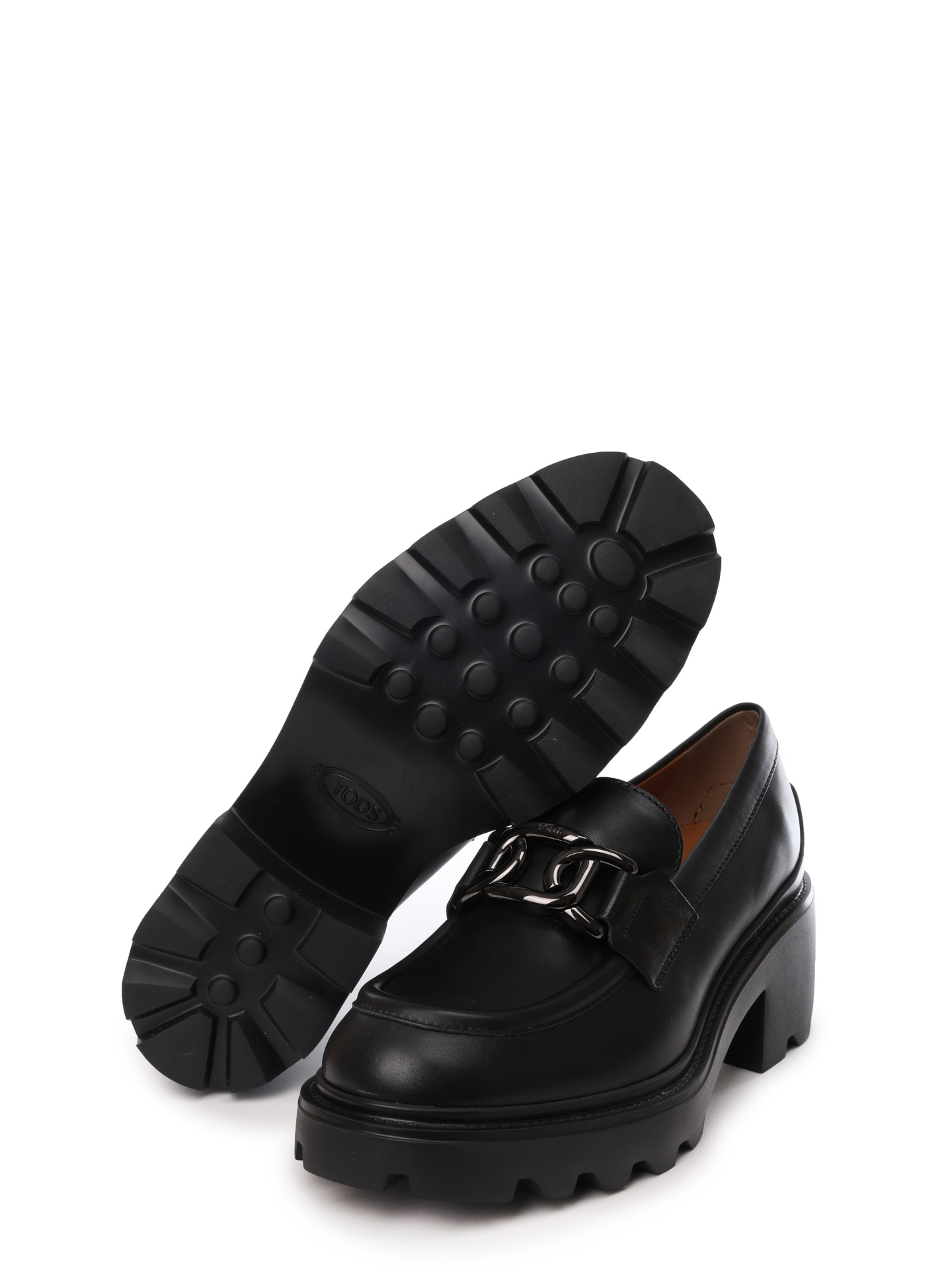 Лоферы Tod's XXW08D0HR40GOC B999 кожаные женские — купить в интернет-магазине Verdistore