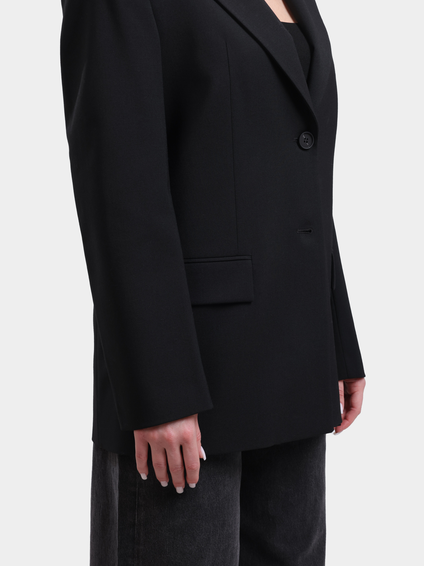 Пиджак A189800WFCP9XX черный женский — купить в интернет-магазине Verdistore