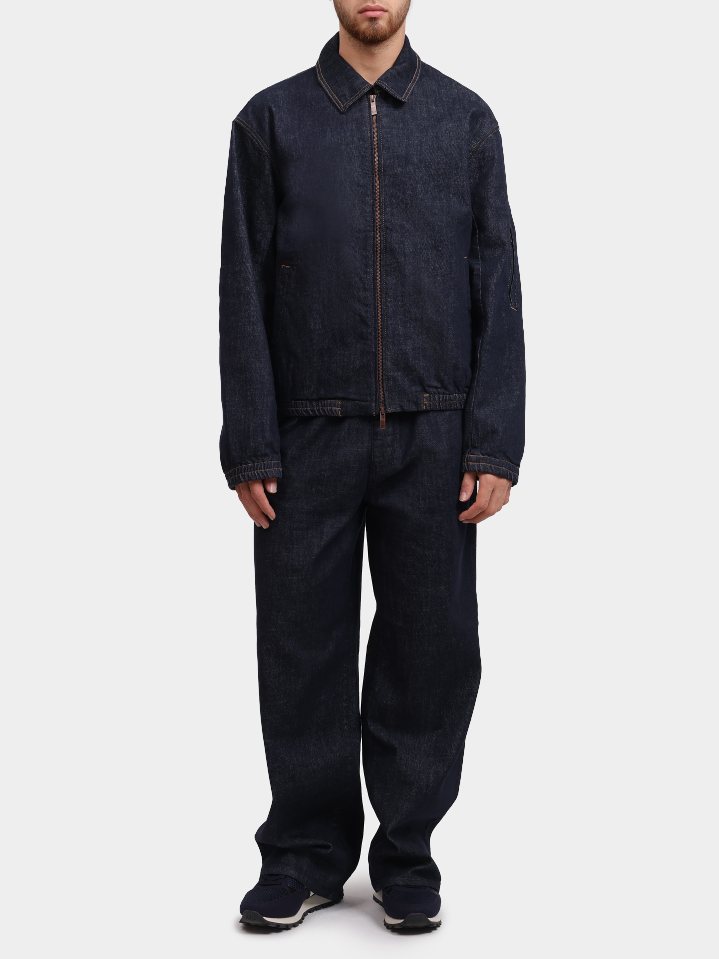 Куртка Armani Exchange XM000383 AF12284 MB001 джинсовая мужская — купить в интернет-магазине Verdistore