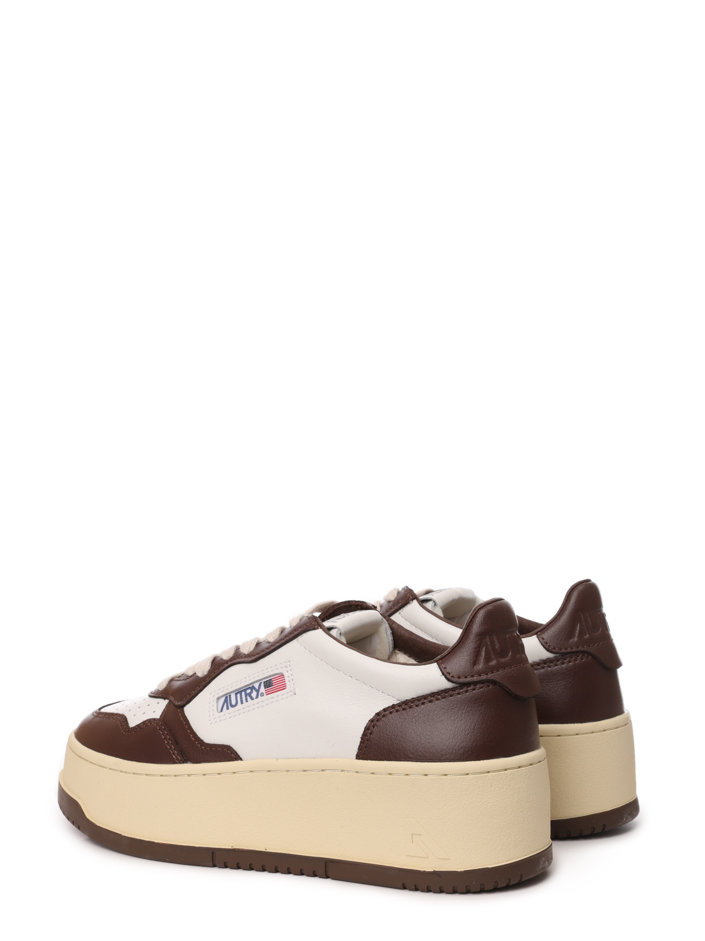 Кеды Autry PTLW-WB46 комбинированные женские на массивной подошве — купить в интернет-магазине Verdistore