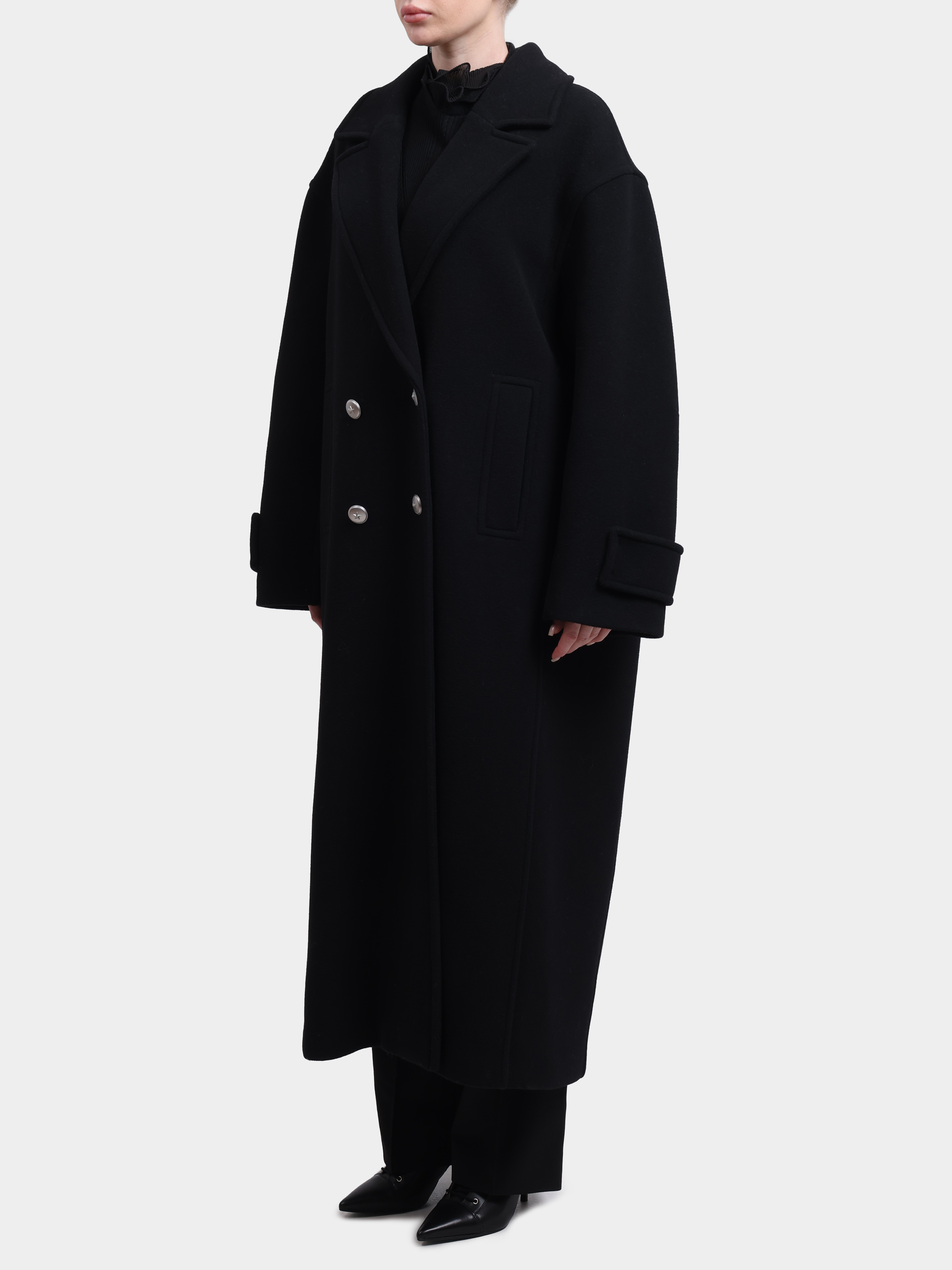 Пальто Pinko 105770 A2SM Z99 двубортное женское — купить в интернет-магазине Verdistore