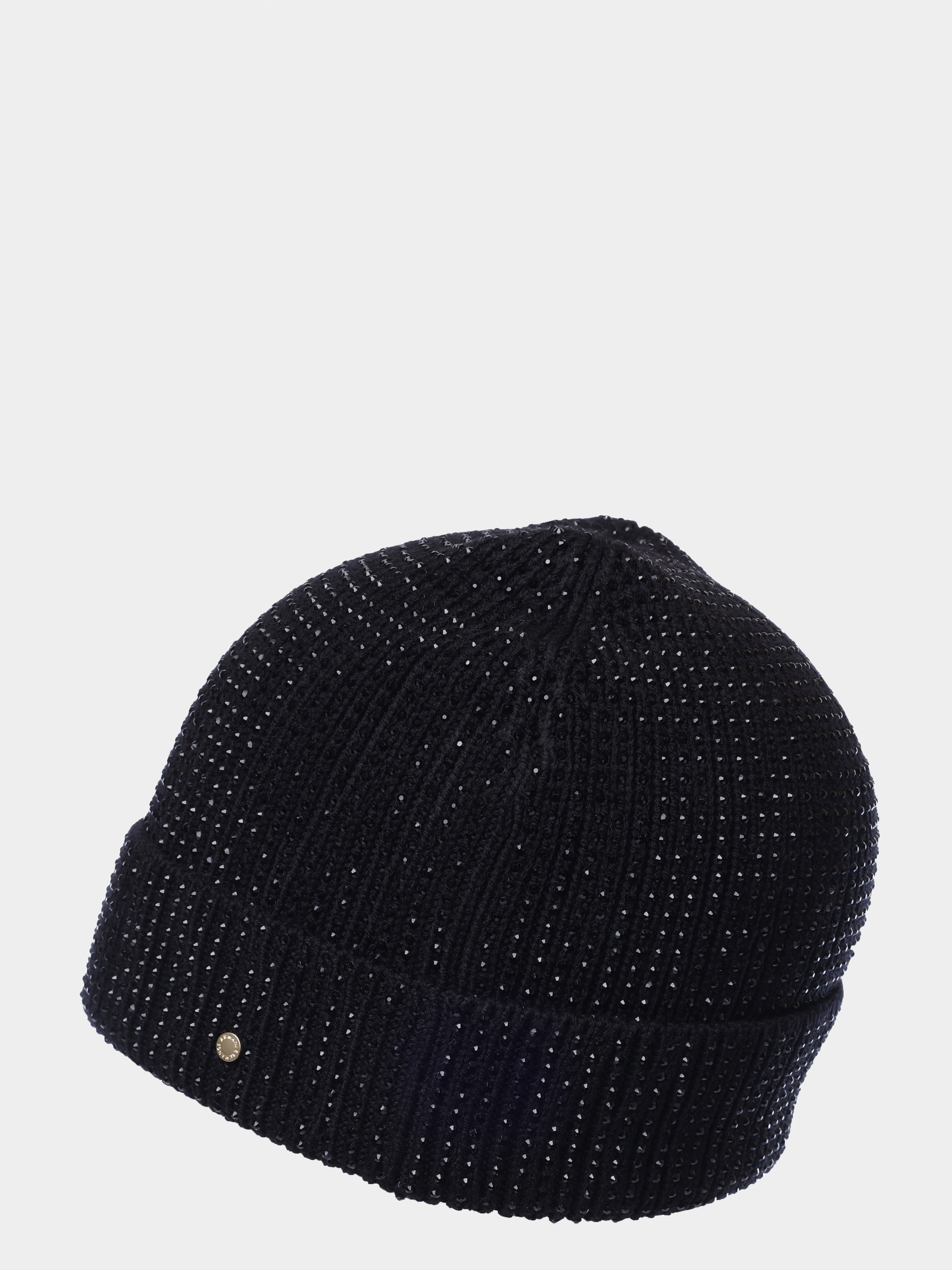 Шапка Armani Exchange XW003012 AF26582 UC001 черная женская со стразами — купить в интернет-магазине Verdistore