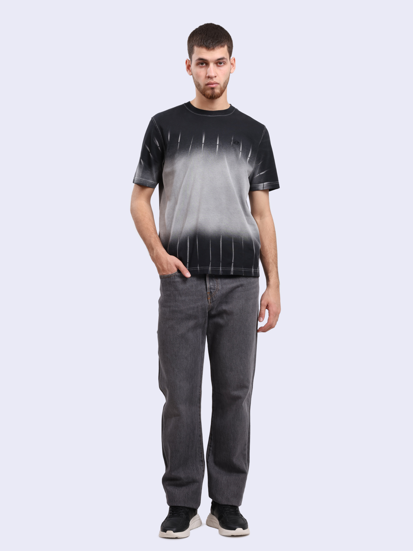 Футболка Diesel A178010SLBQ9XXA хлопковая мужская — купить в интернет-магазине Verdistore