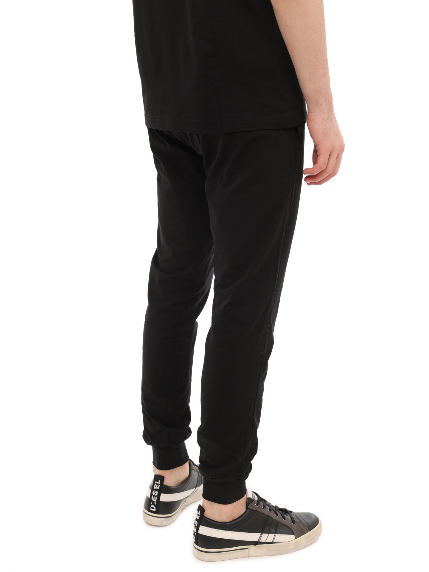 Джоггеры Diesel 00SJ3J0KEAZ900 черные мужские — купить в интернет-магазине Verdistore