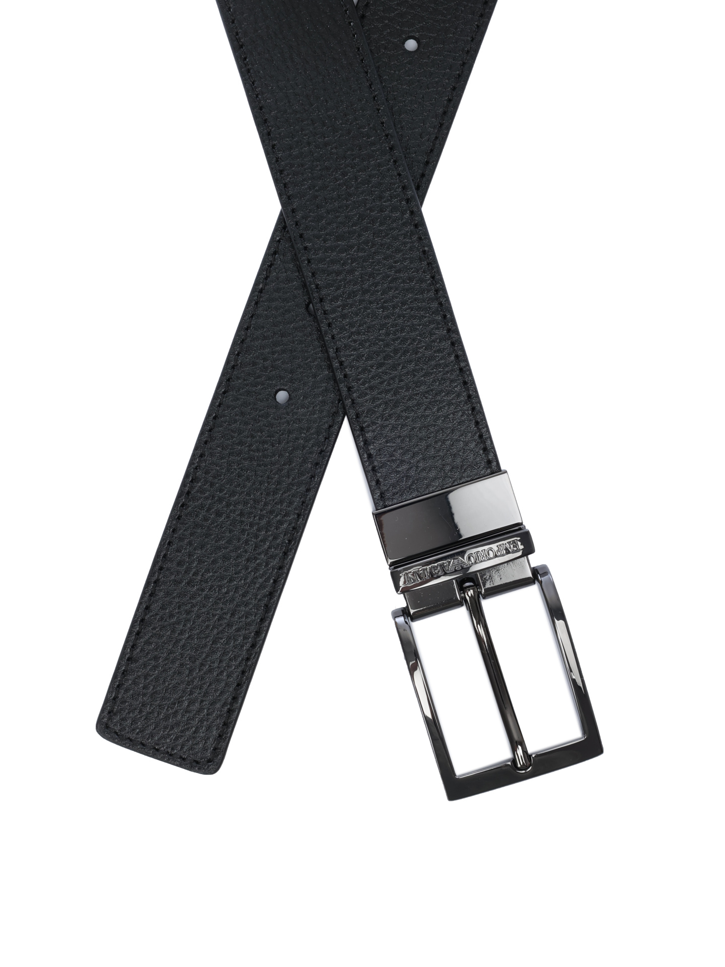 Ремень Emporio Armani Y4S195 YLO8J 80740 кожаный мужской — купить в интернет-магазине Verdistore