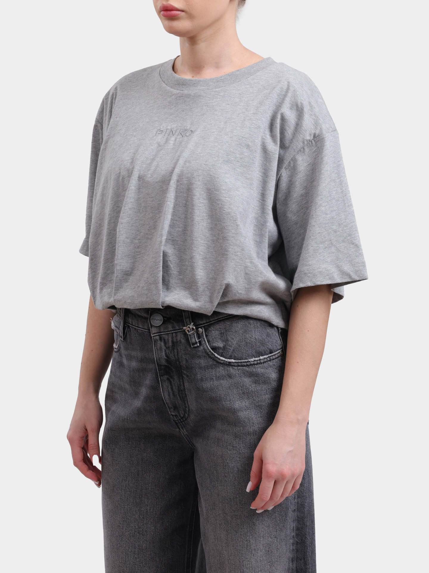 Футболка 104257 A2F8 I42 серая женская — купить в интернет-магазине Verdistore