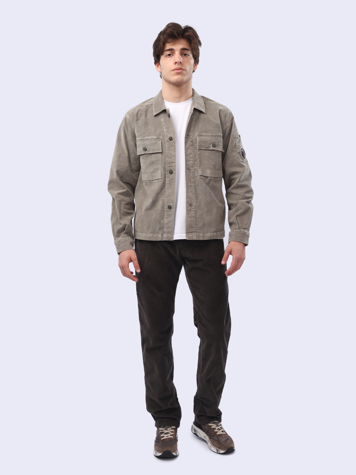 Рубашка C.P. Company 17CMOS133A-006410O 359 вельветовая мужская — купить в интернет-магазине Verdistore