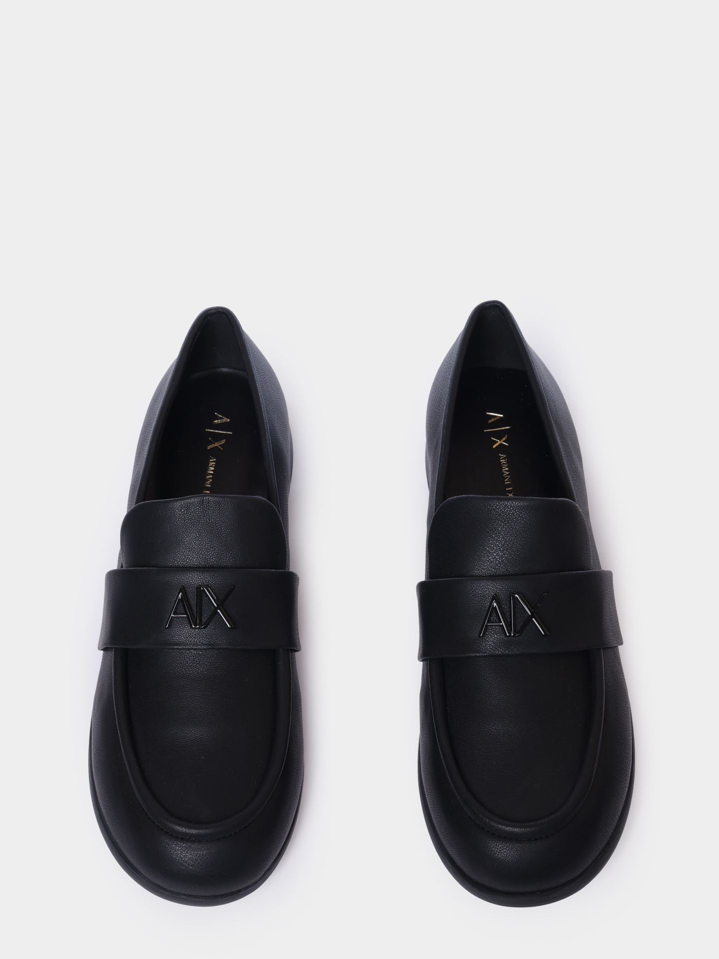 Лоферы Armani Exchange XW001635 AF13876 UC001 черные женские — купить в интернет-магазине Verdistore