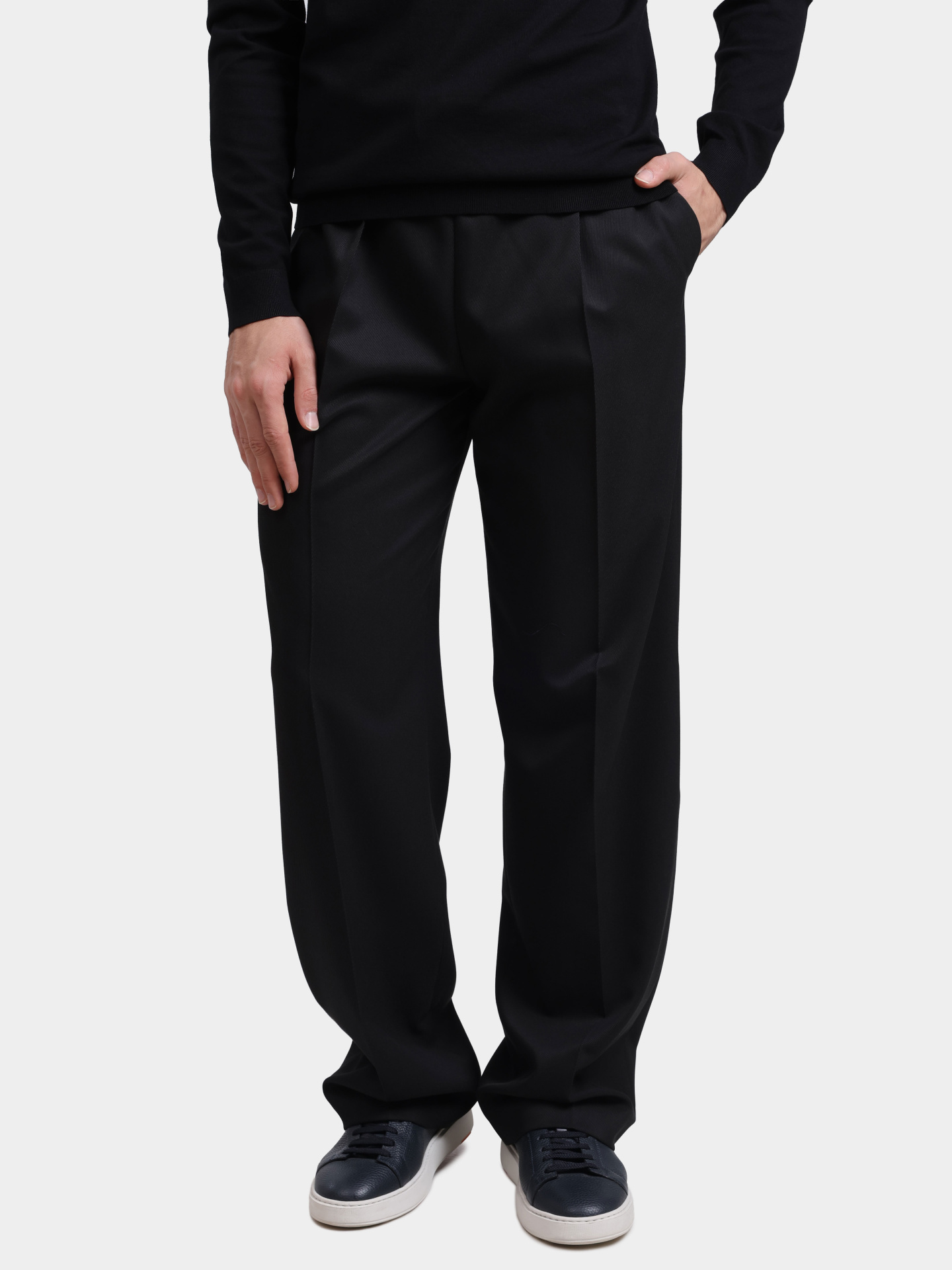 Брюки Hugo 50544598 001 черные мужские — купить в интернет-магазине Verdistore